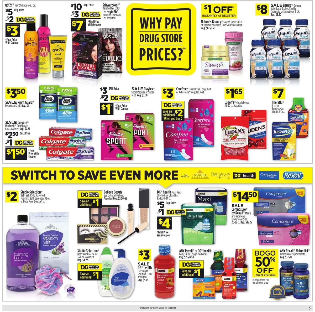 Dollar General Weekly Ad from January 3