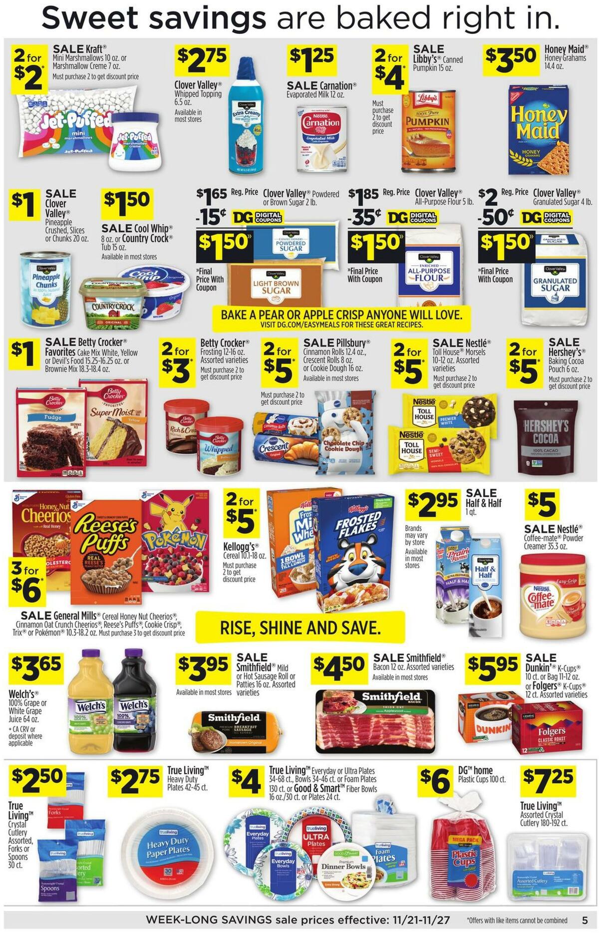 Dollar General Weekly Ad from November 21