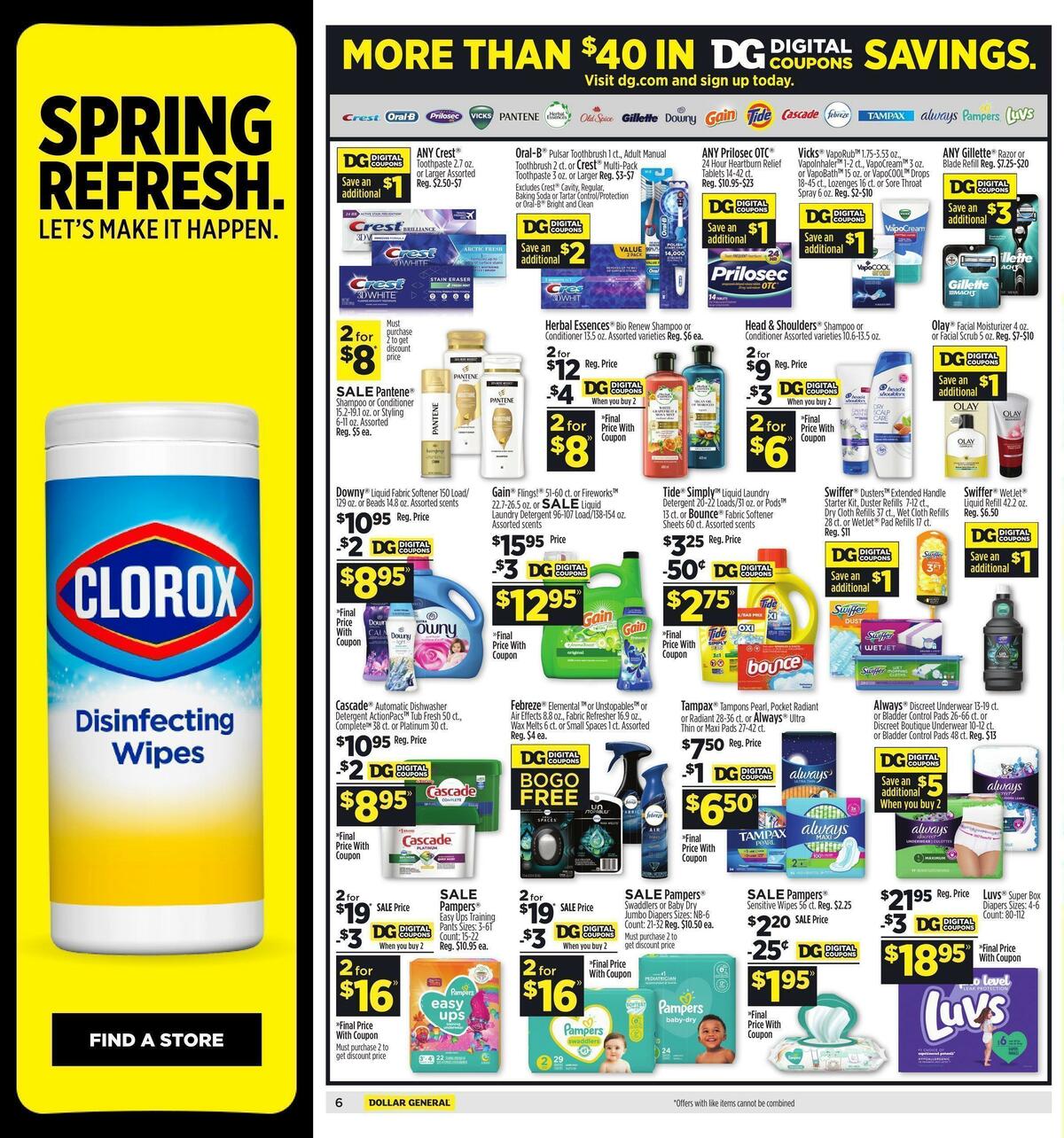 Dollar General Weekly Ad from March 27