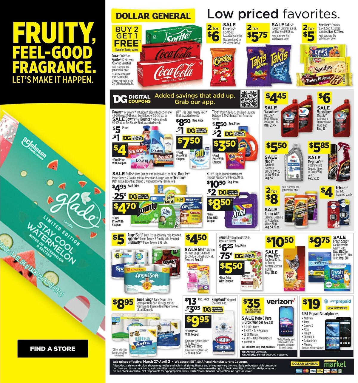 Dollar General Weekly Ad from March 27