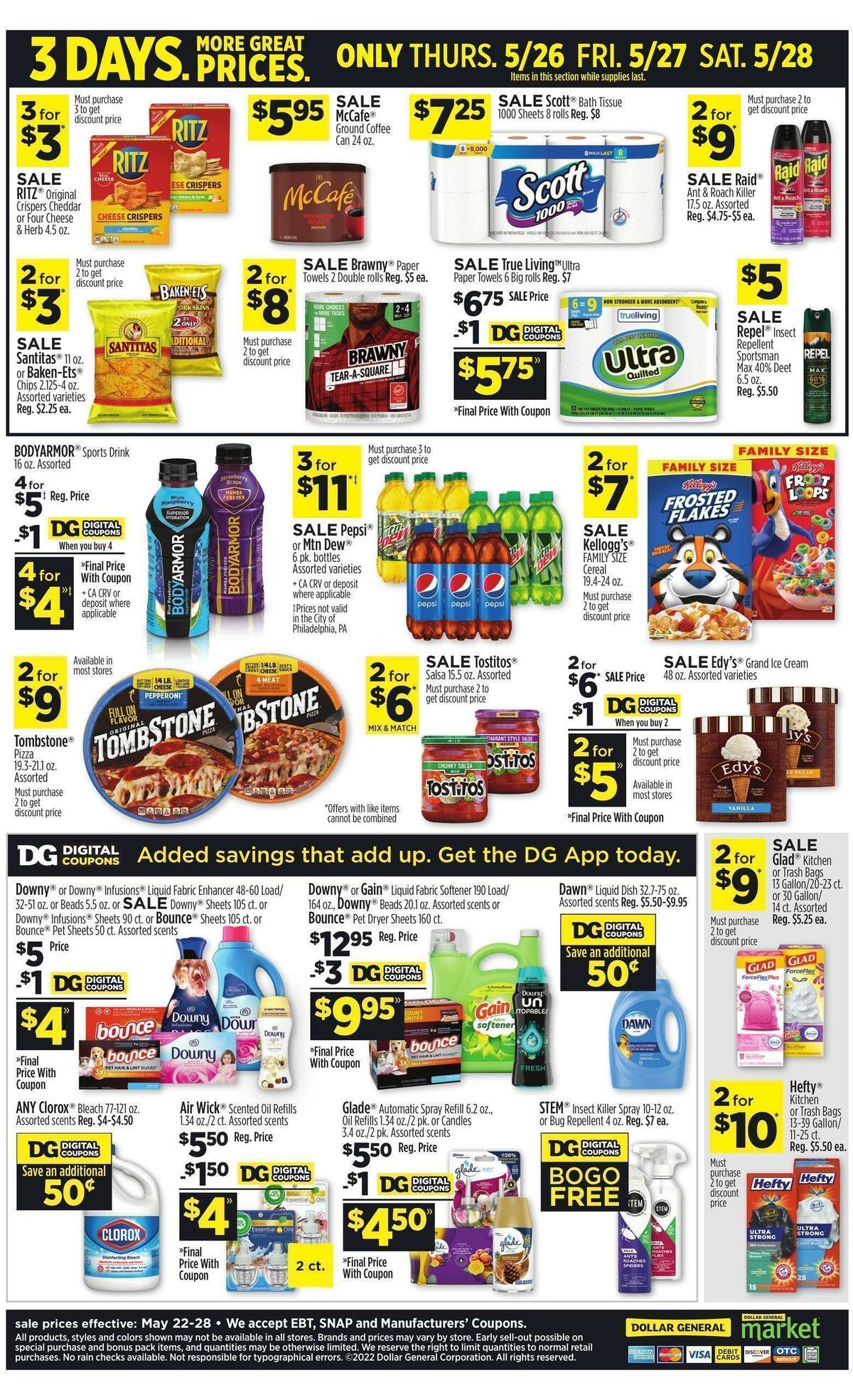 Dollar General Weekly Ad from May 22