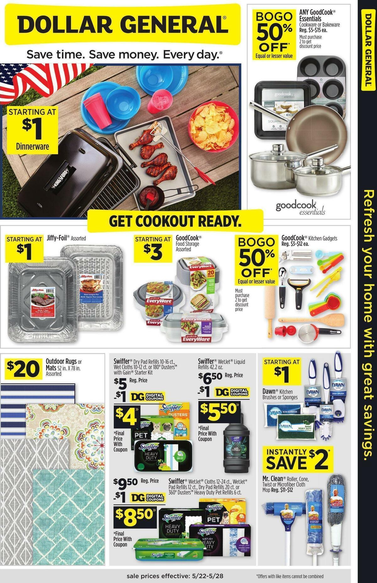 Dollar General Weekly Ad from May 22