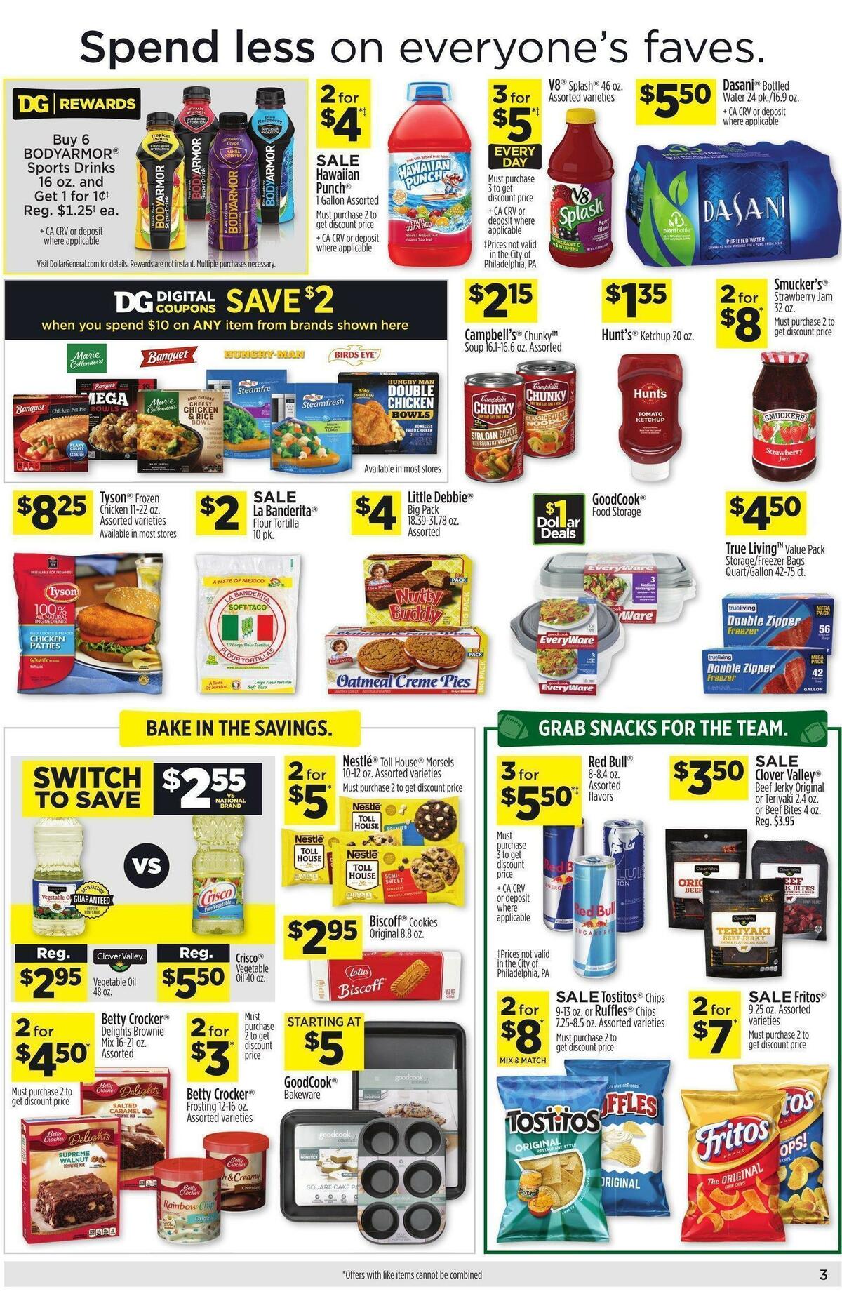 Dollar General Weekly Ad from September 11