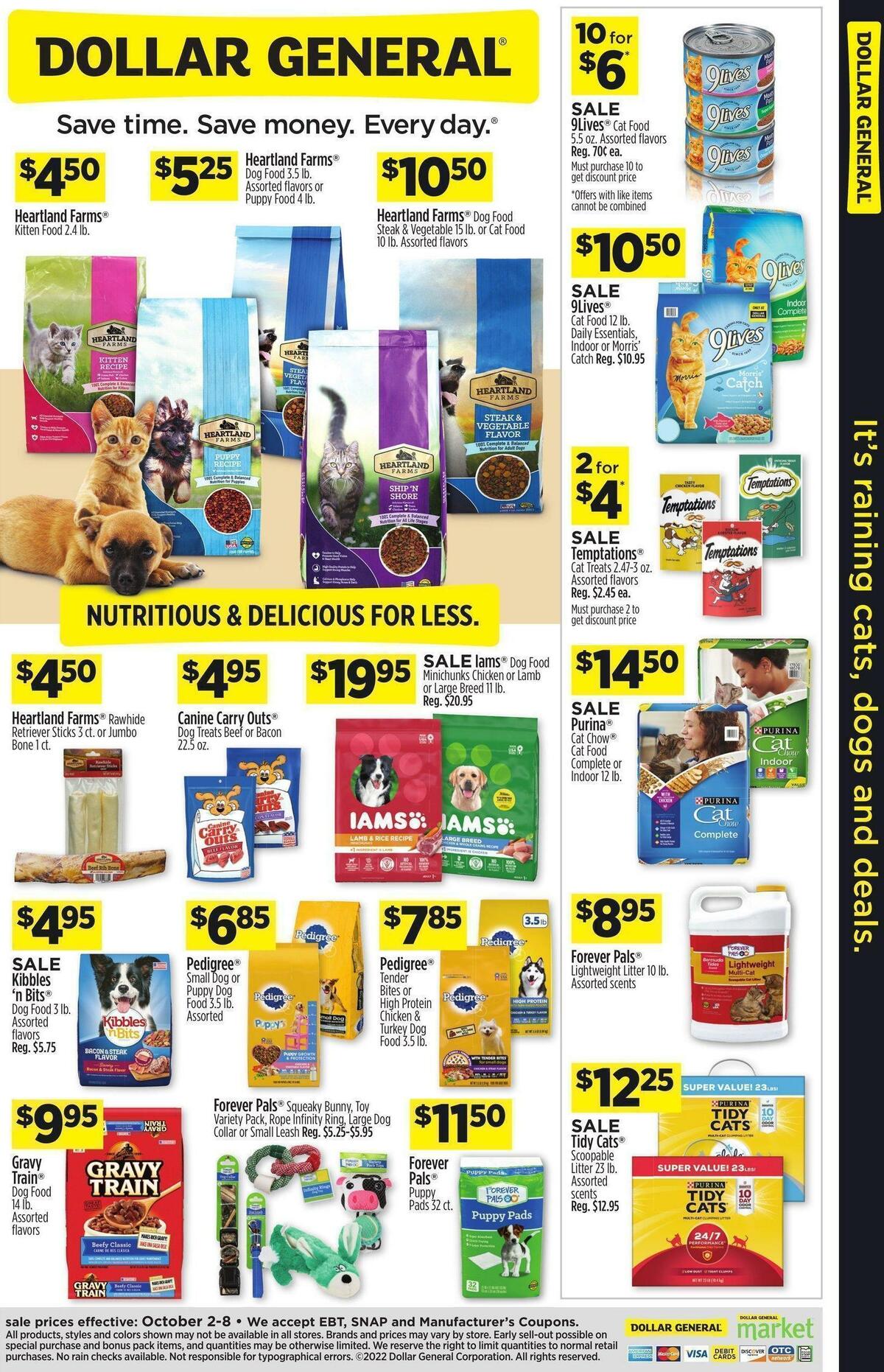 Dollar General Weekly Ad from October 2