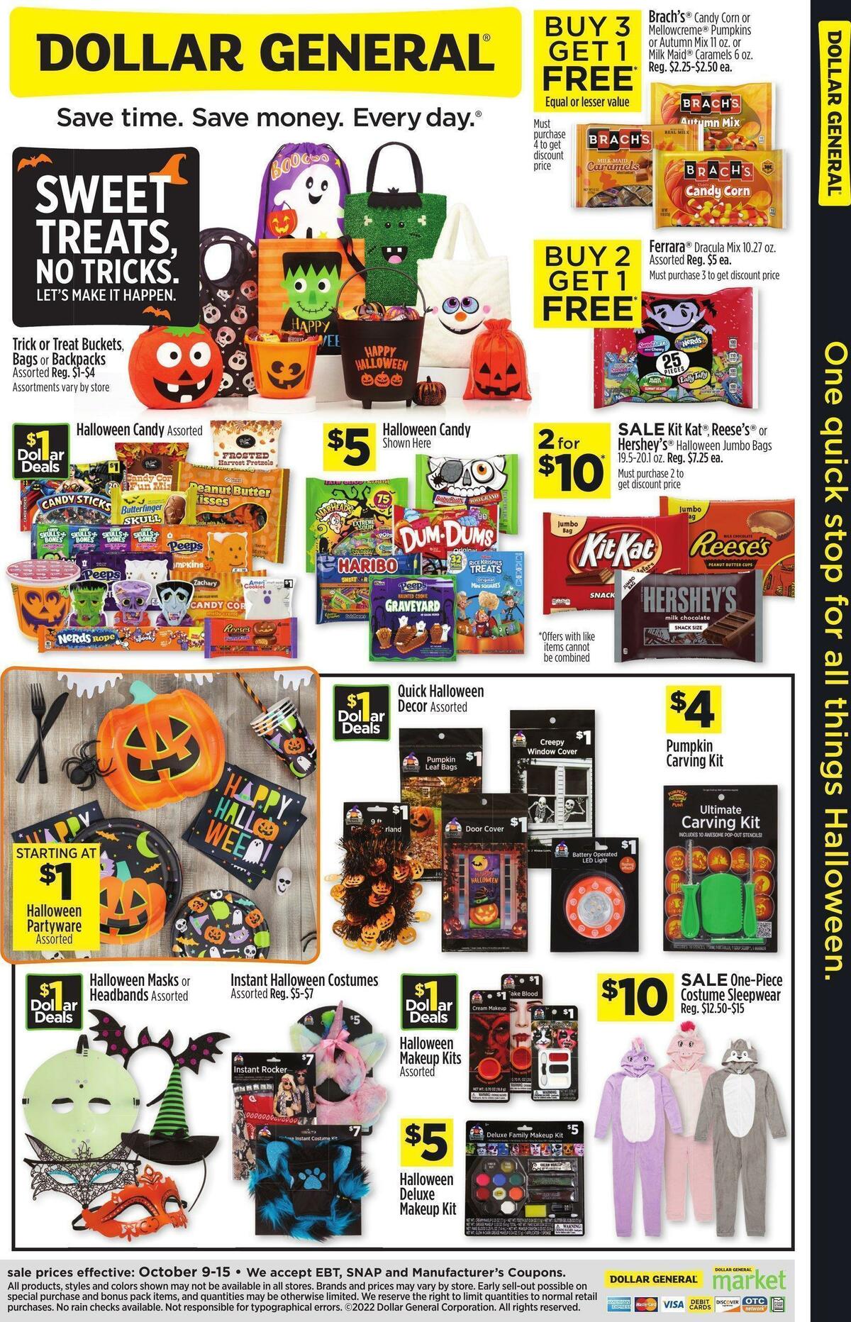 Dollar General Weekly Ad from October 9