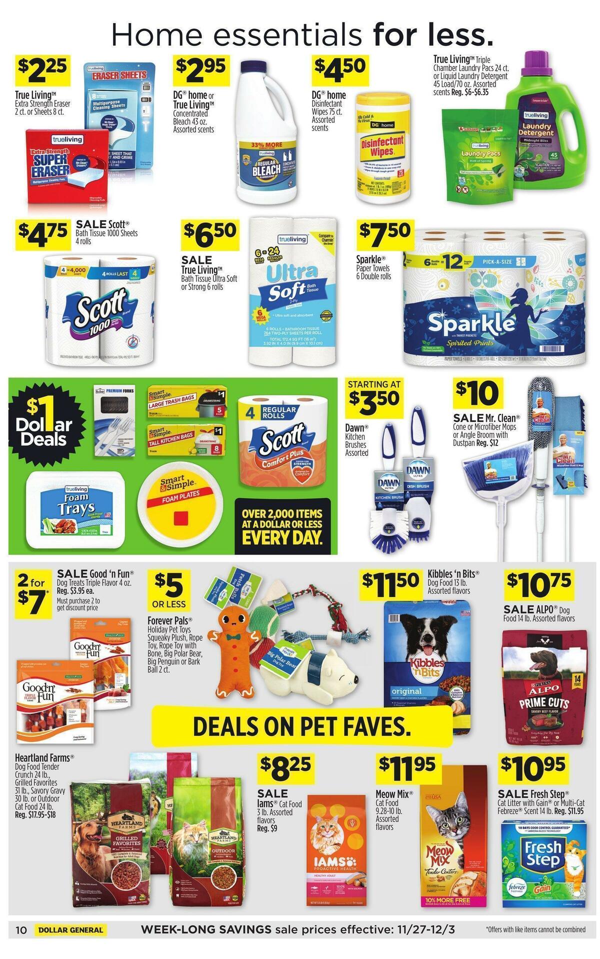 Dollar General Weekly Ad from November 27