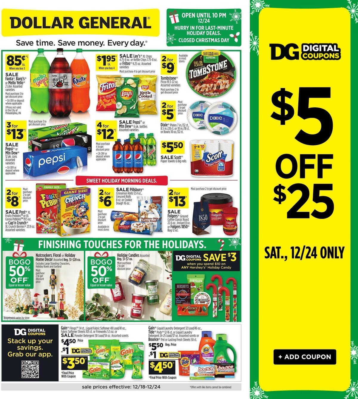 Dollar General Weekly Ad from December 18