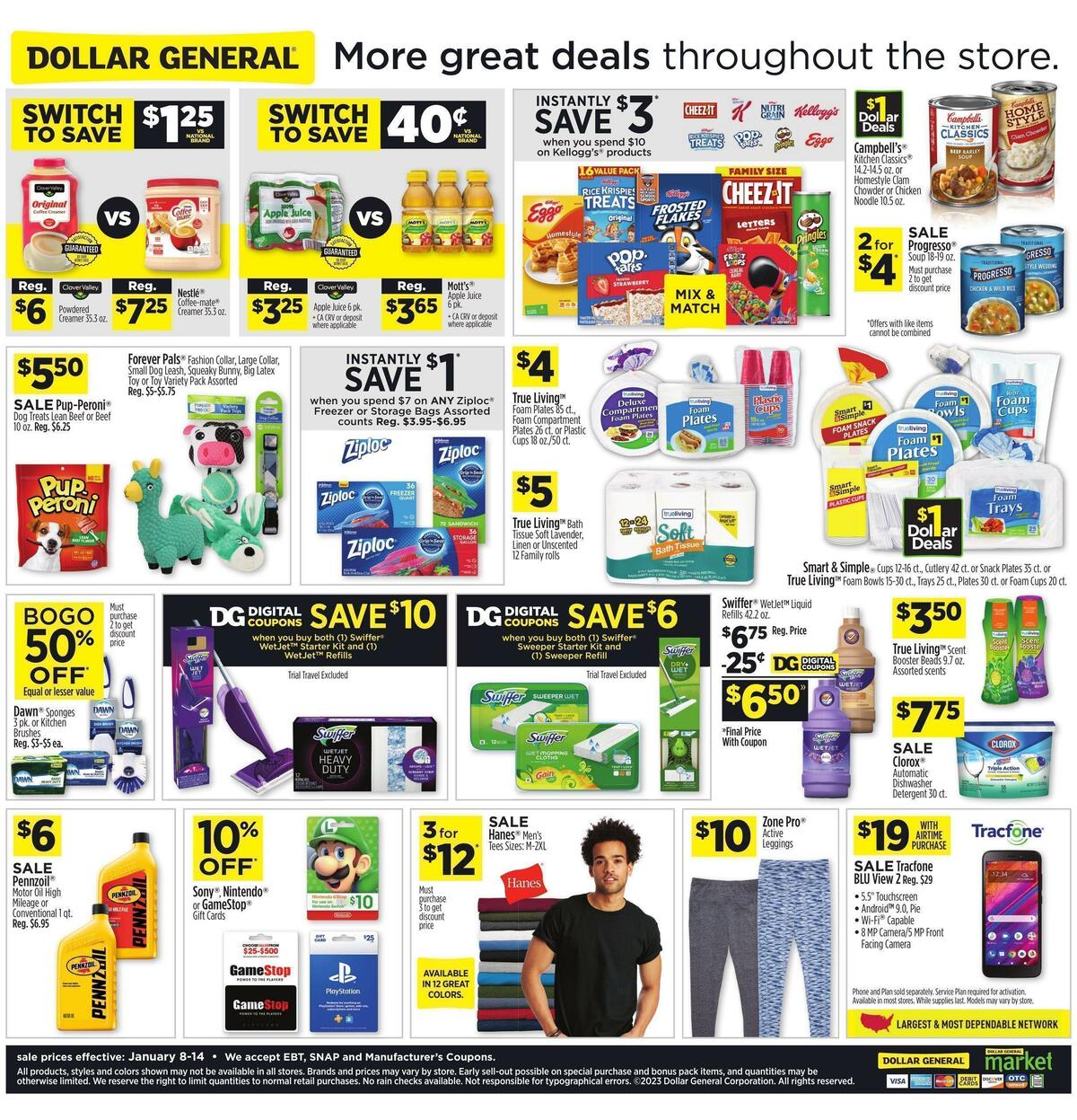 Dollar General Weekly Ad from January 8