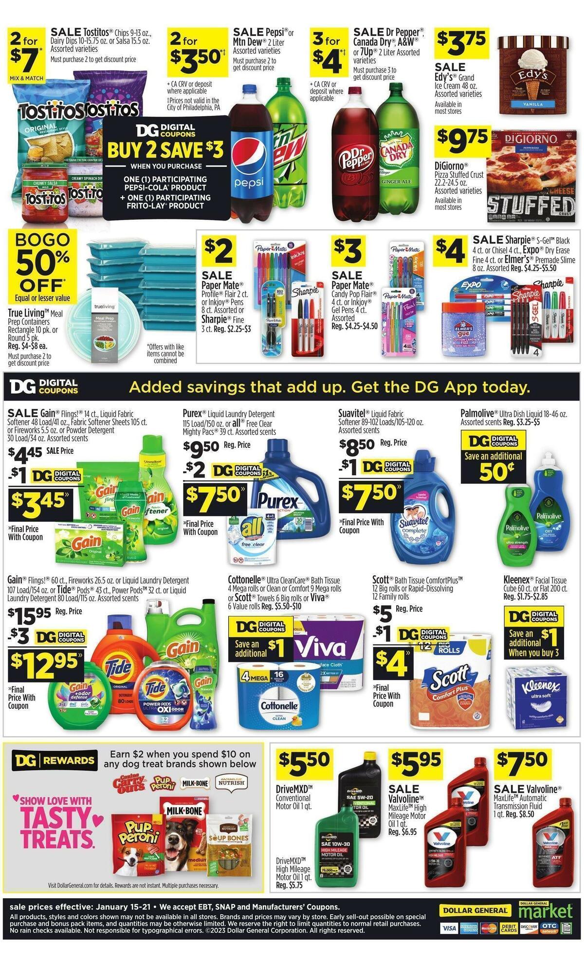 Dollar General Weekly Ad from January 15