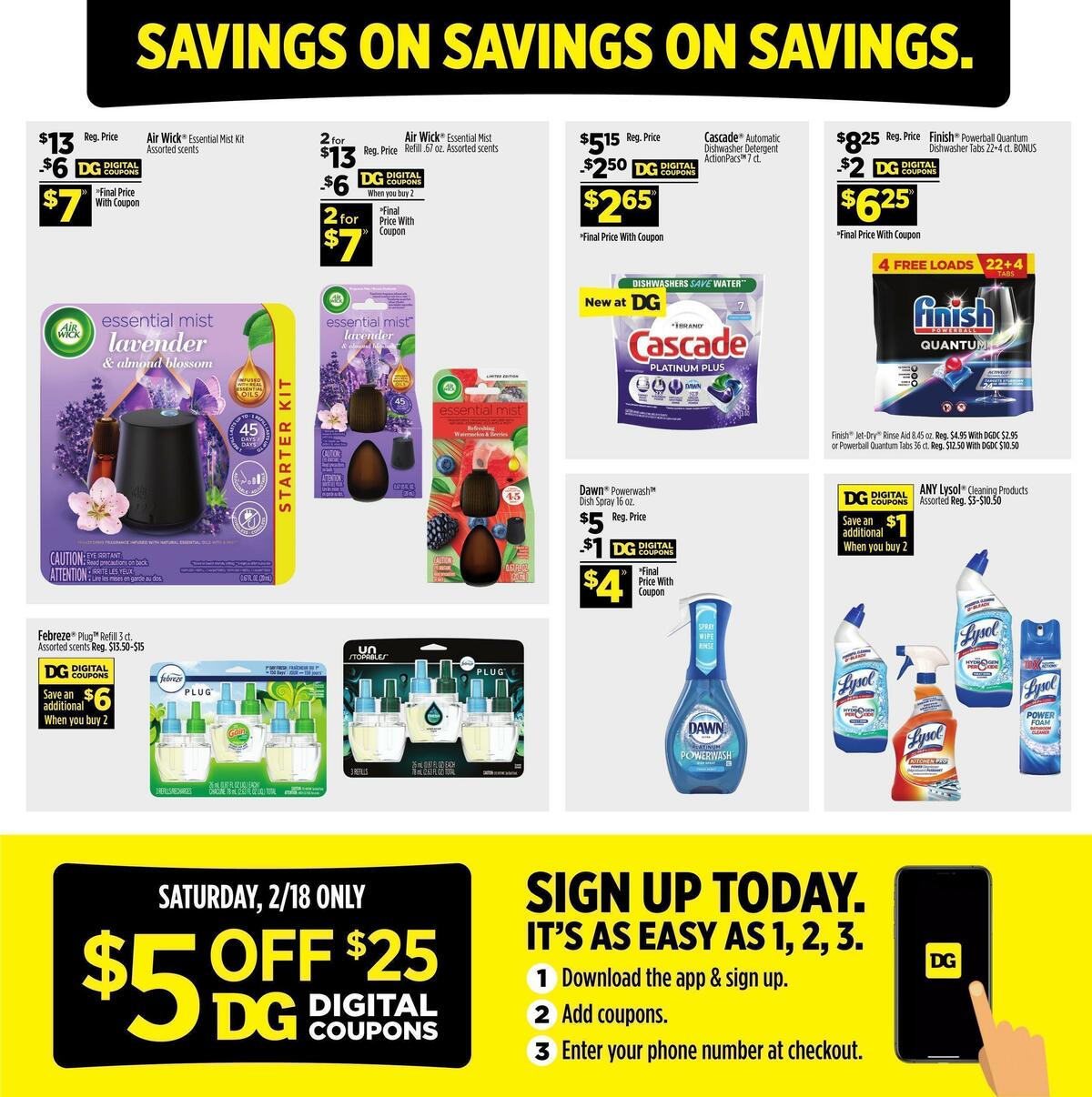 Dollar General Weekly Ad from February 12