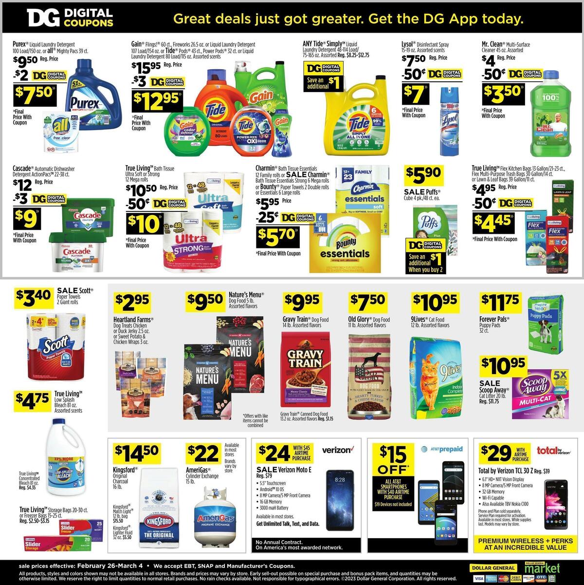 Dollar General Weekly Ad from February 26