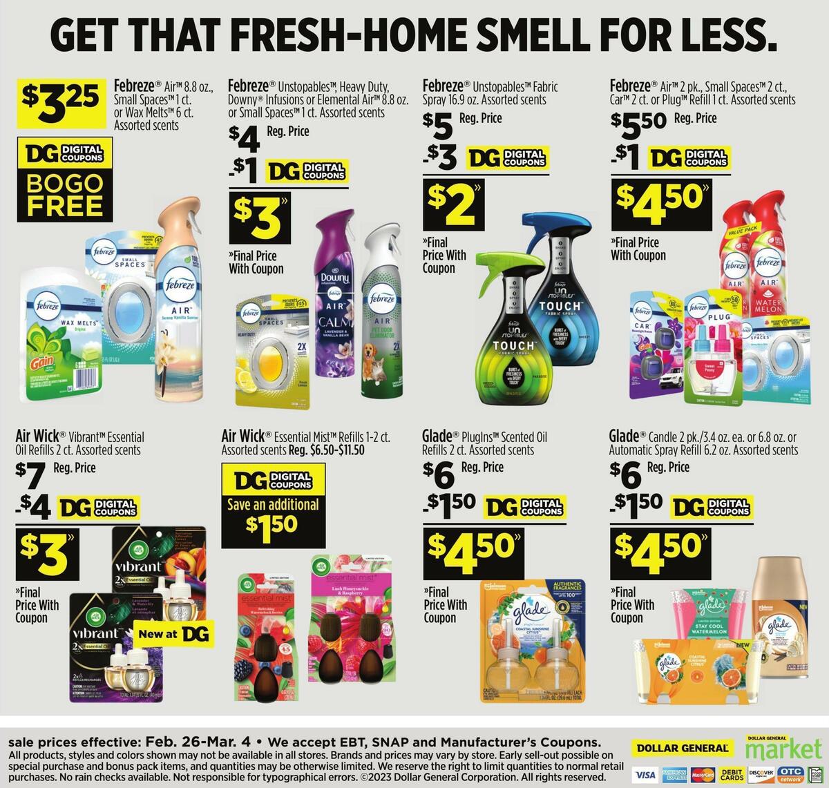 Dollar General Weekly Ad from February 26