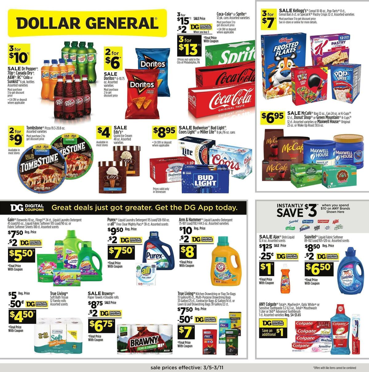 Dollar General Weekly Ad from March 5