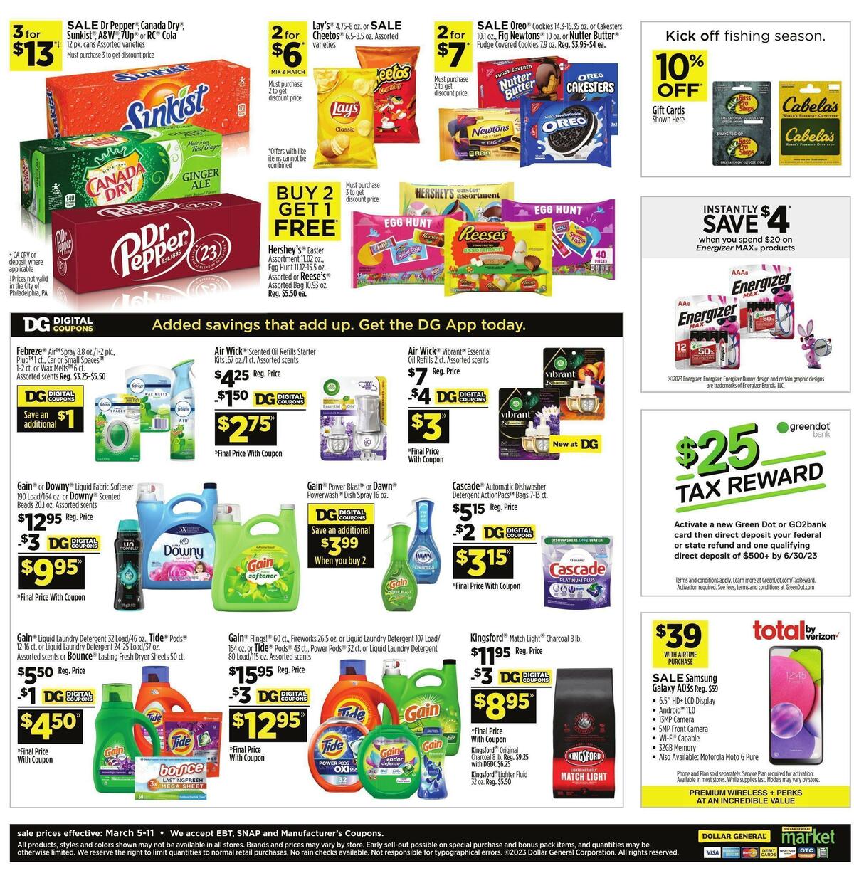 Dollar General Weekly Ad from March 5