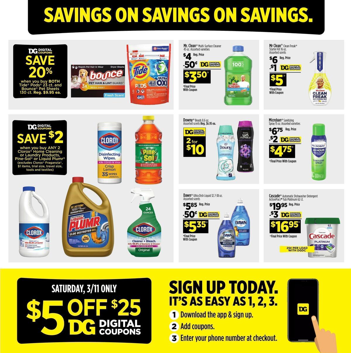 Dollar General Weekly Ad from March 5