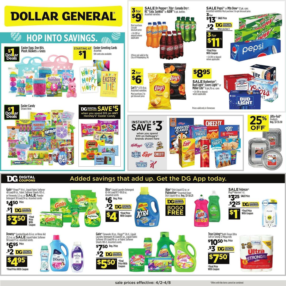 Dollar General Weekly Ad from April 2