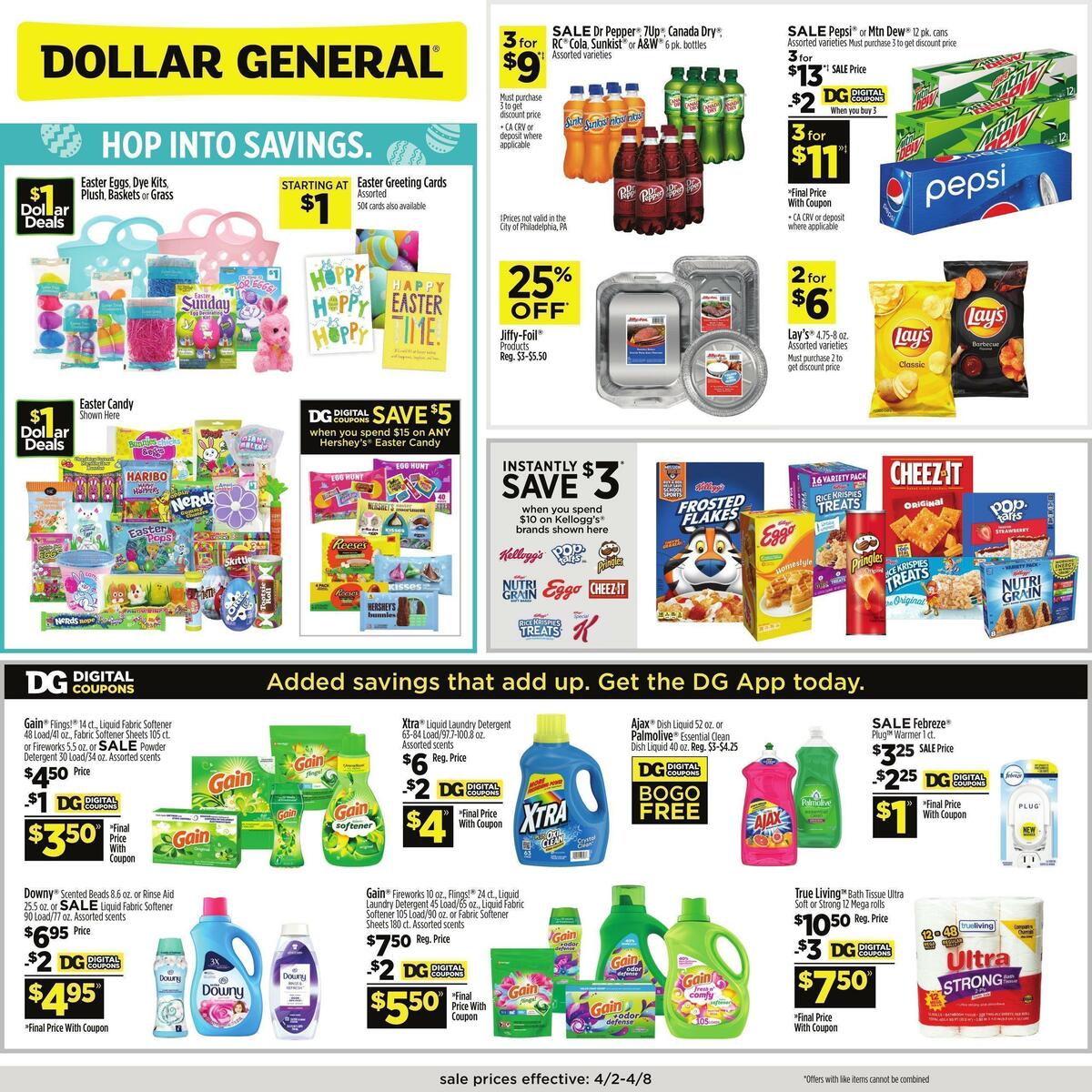 Dollar General Weekly Ad from April 2