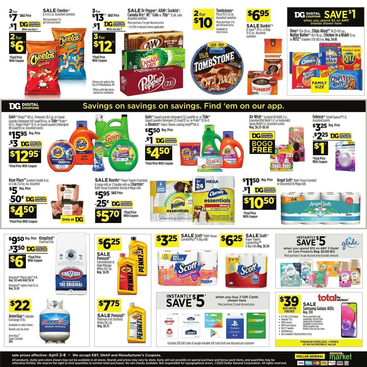 Dollar General Weekly Ad from April 2