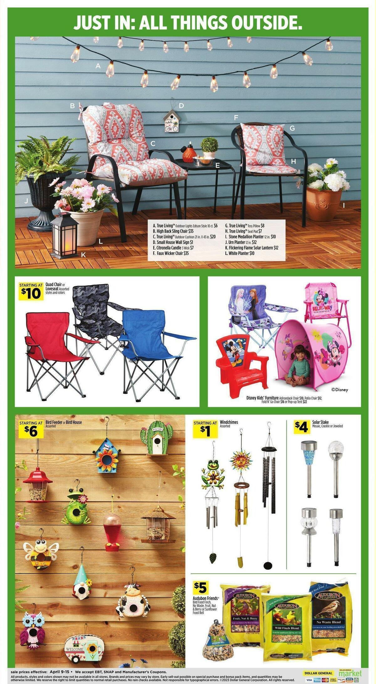 Dollar General Weekly Ad from April 9