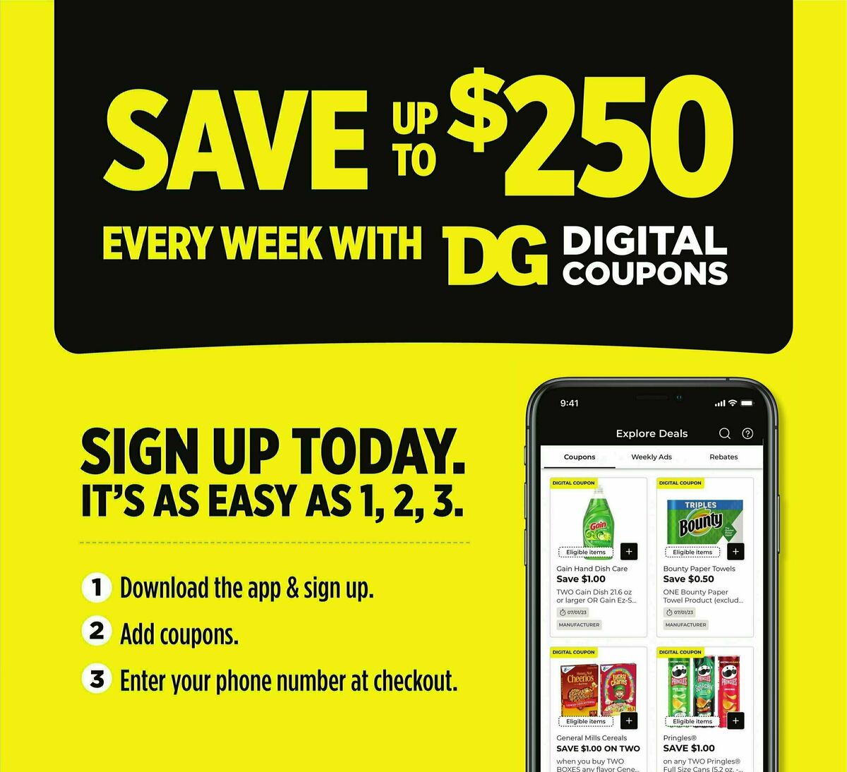 Dollar General Weekly Ad from July 2