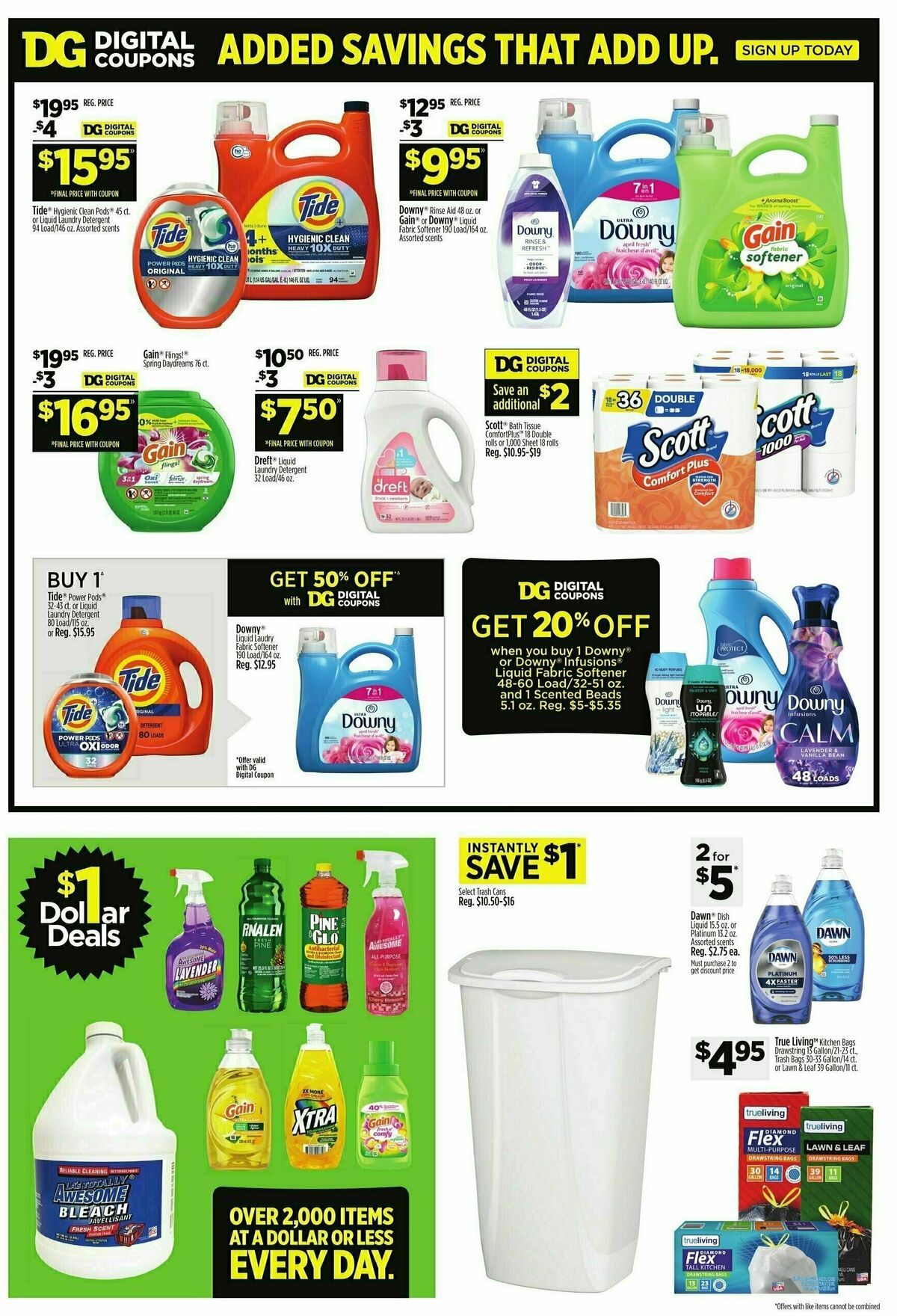 Dollar General Weekly Ad from September 5