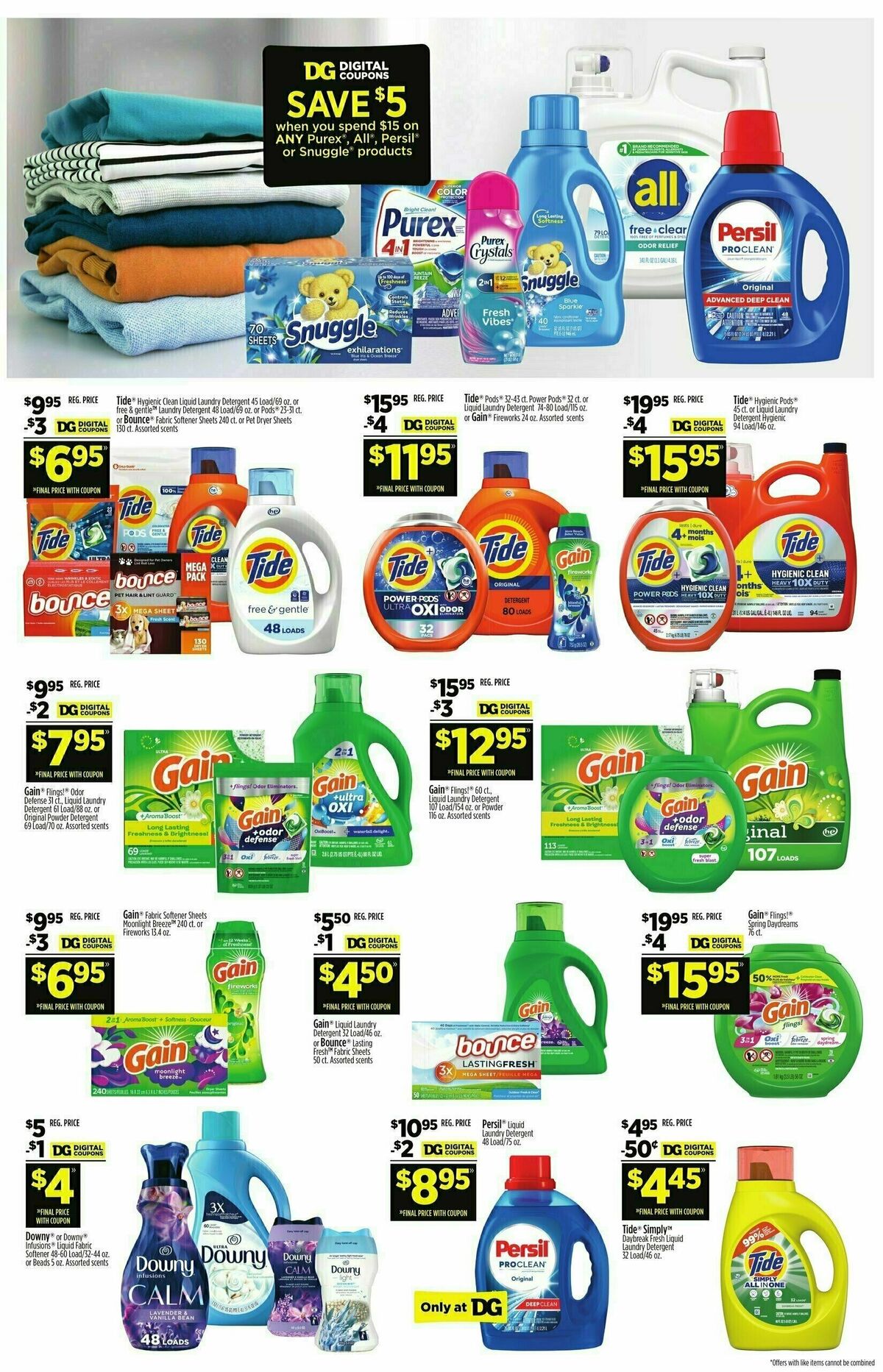 Dollar General Weekly Ad from October 15