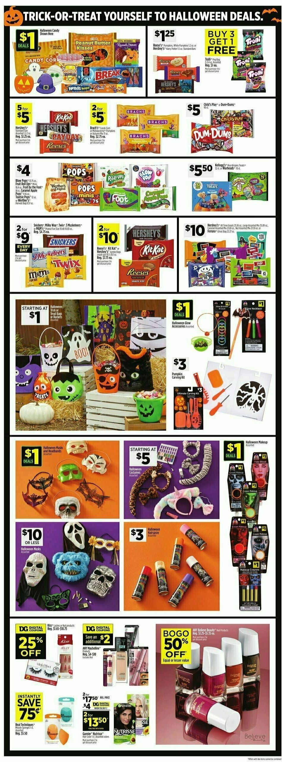 Dollar General Weekly Ad from October 15