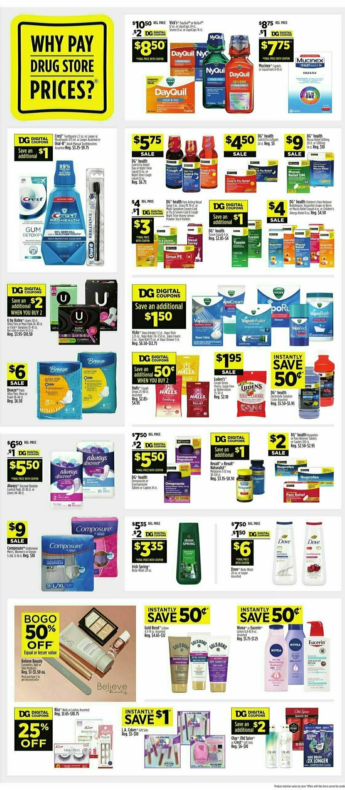 Dollar General Weekly Ad from November 19