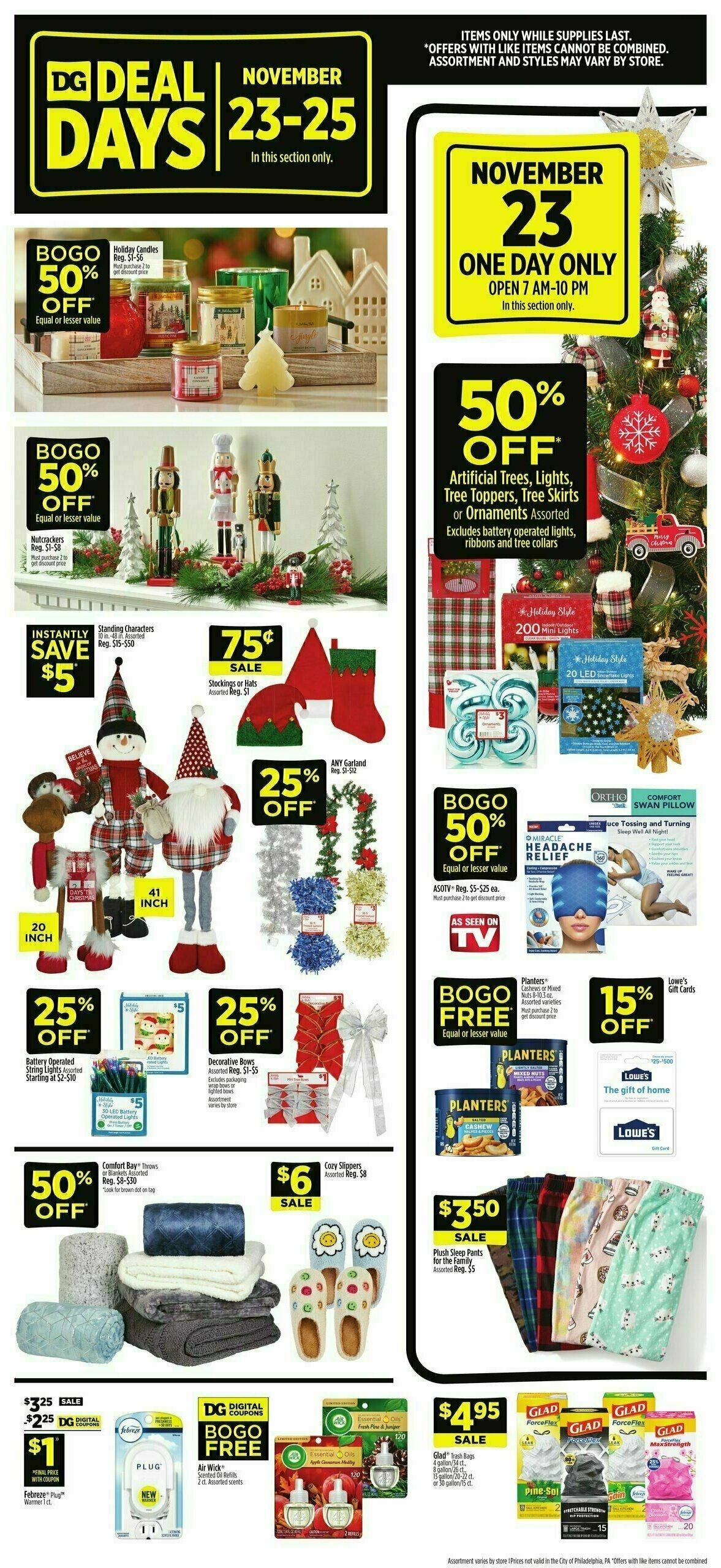 Dollar General Weekly Ad from November 19