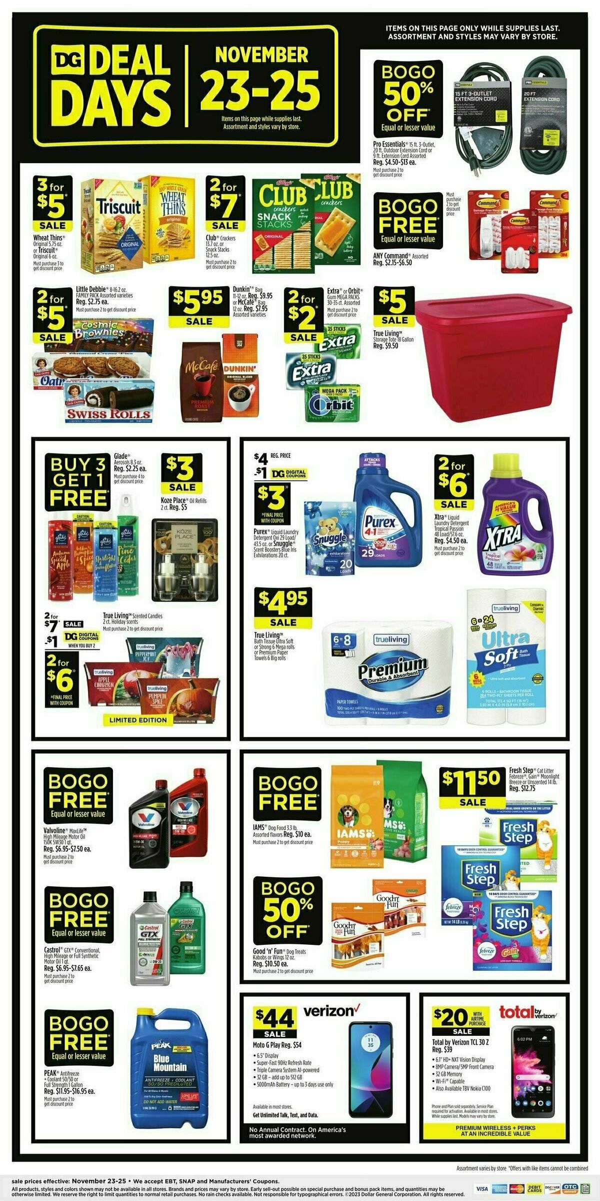 Dollar General Weekly Ad from November 19