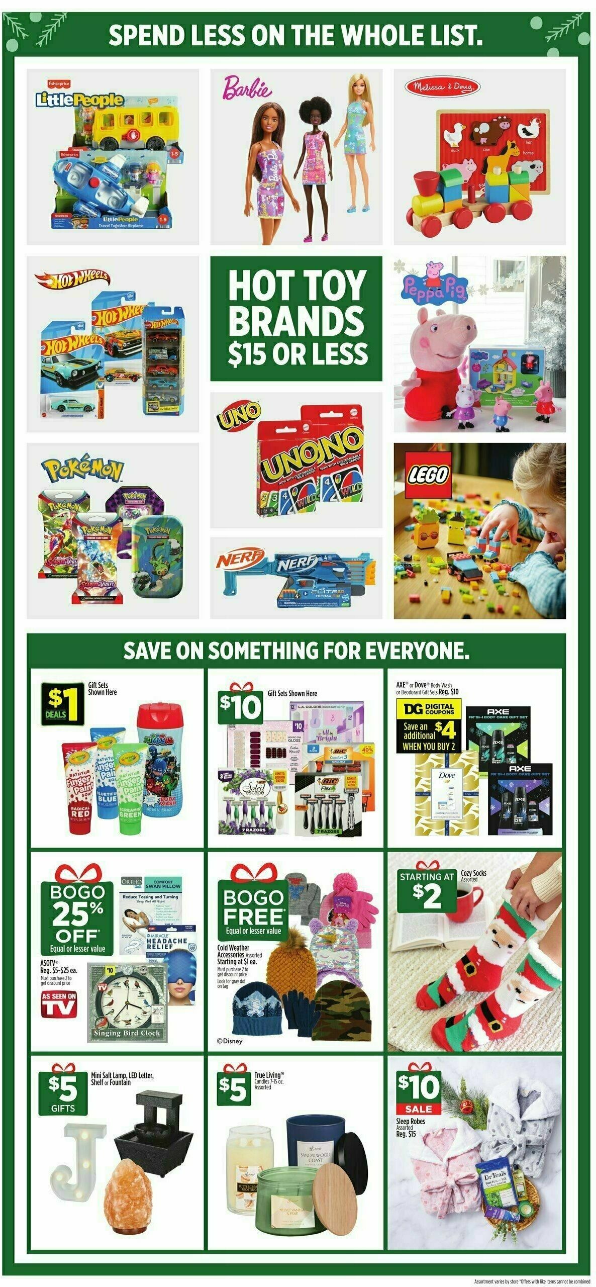 Dollar General Weekly Ad from December 3