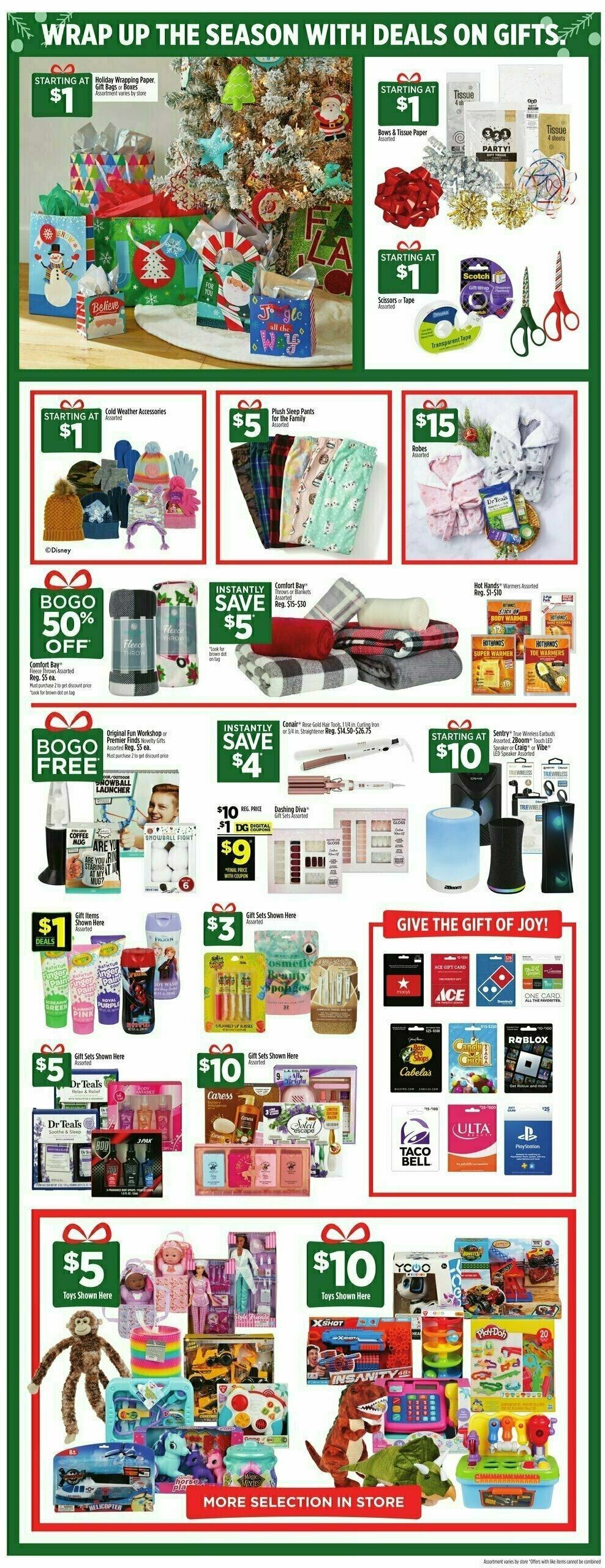 Dollar General Weekly Ad from December 17