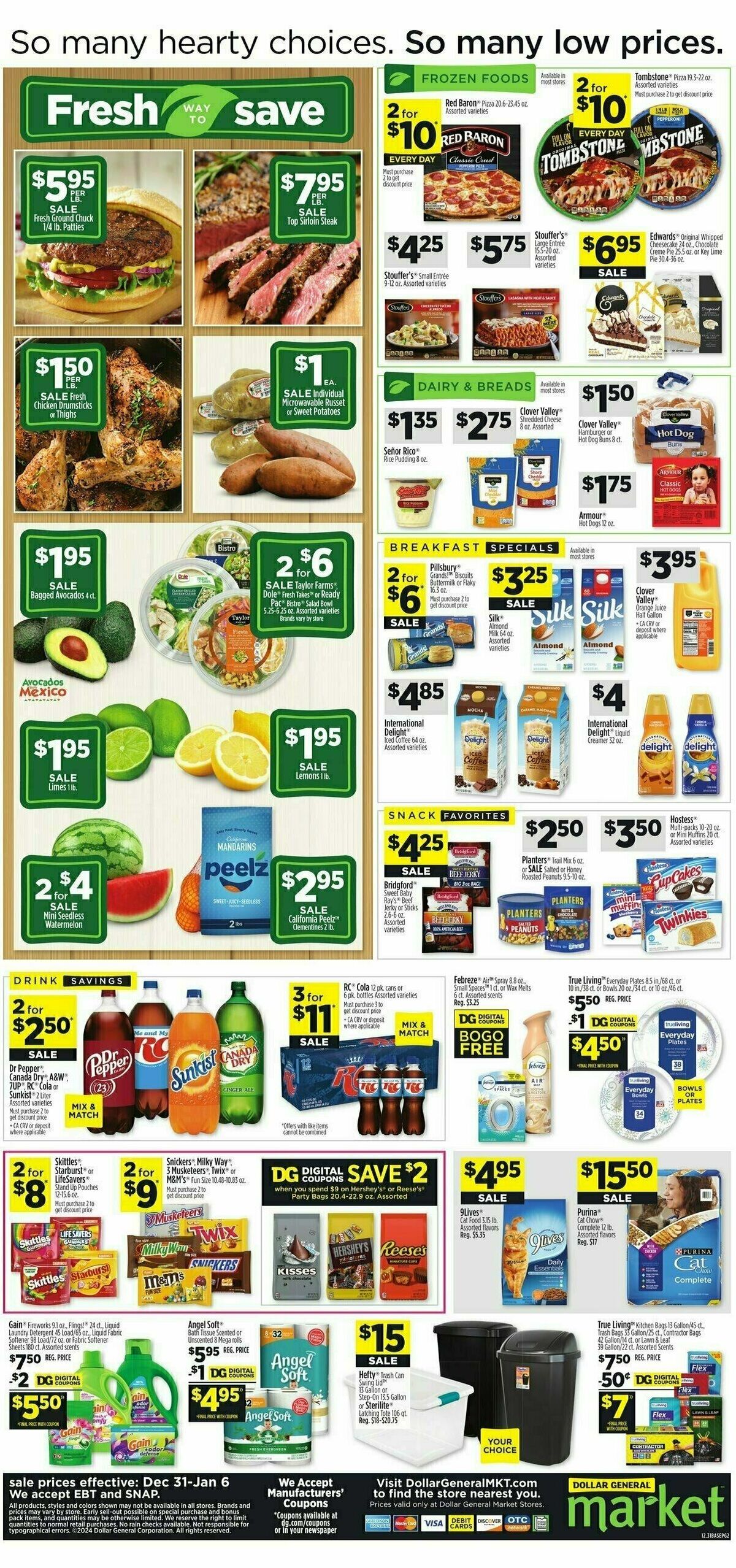 Dollar General Market Ad Weekly Ad from December 31