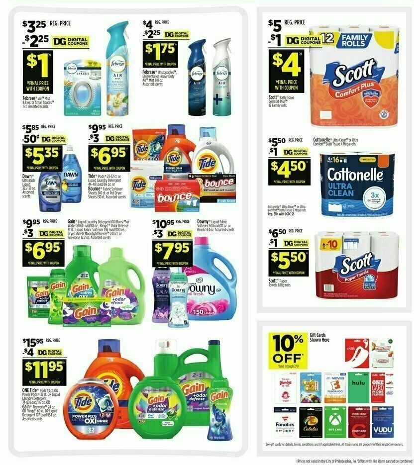 Dollar General Weekly Ad from February 11