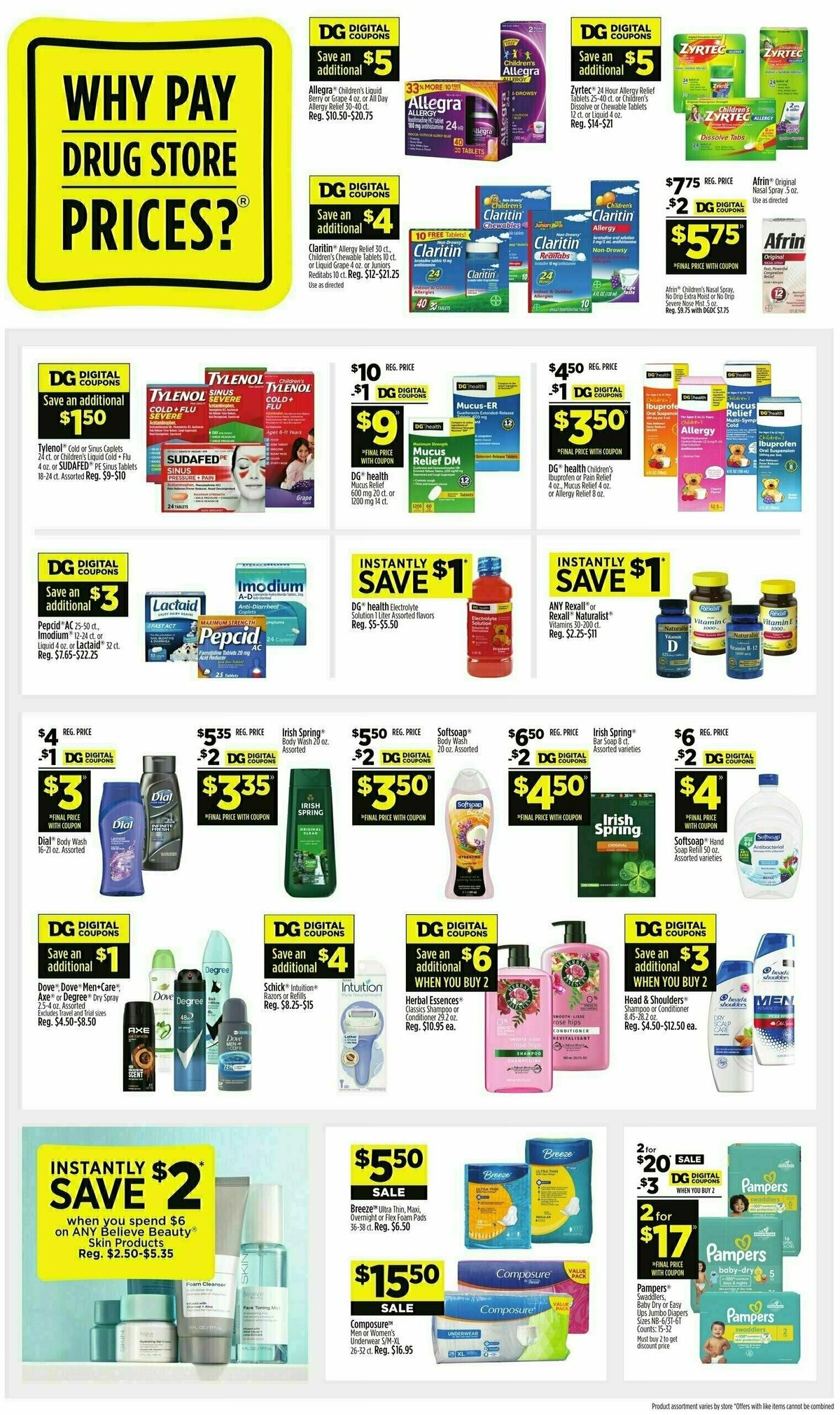 Dollar General Weekly Ad from March 3