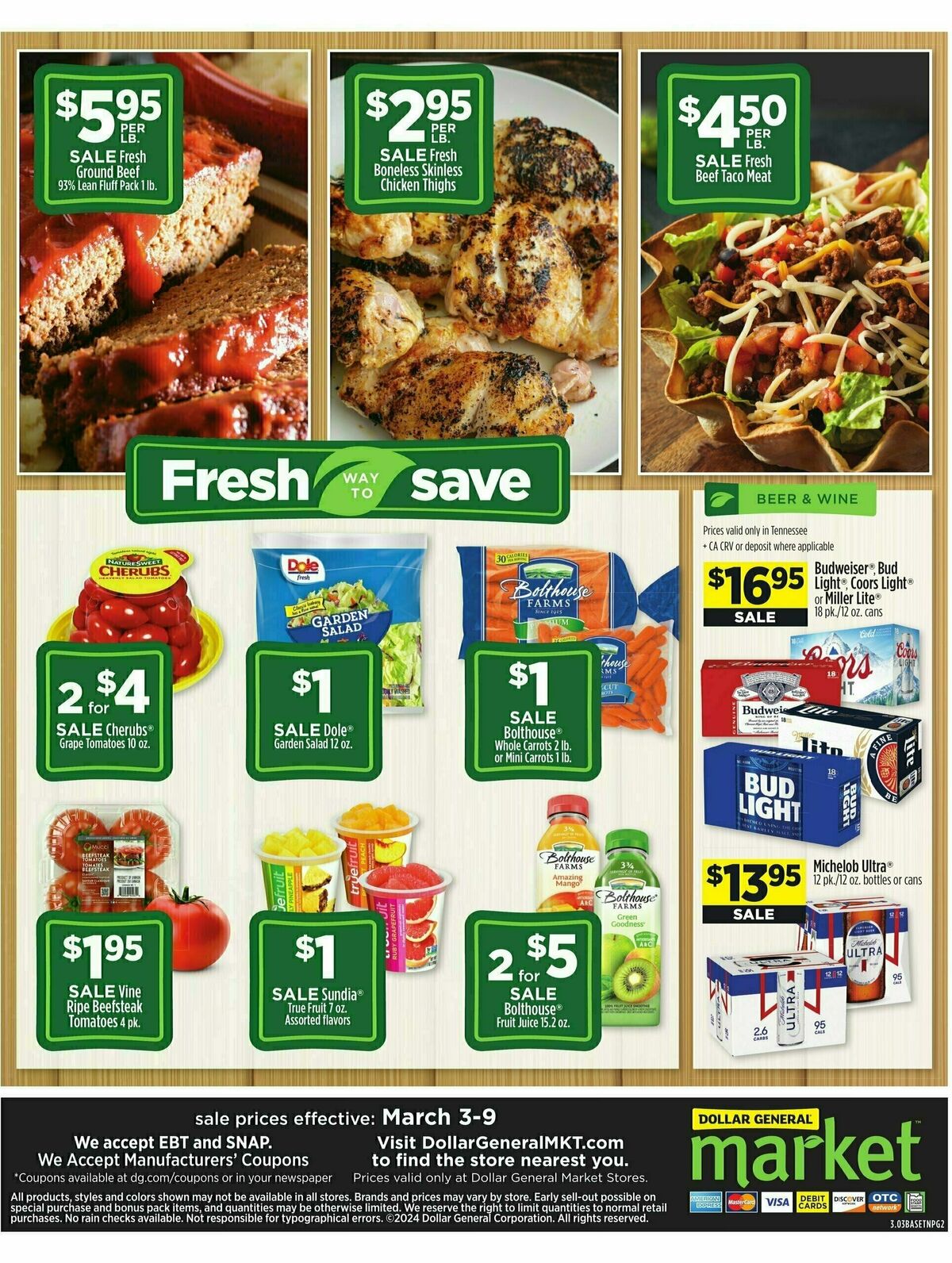 Dollar General Market Ad Weekly Ad from March 3