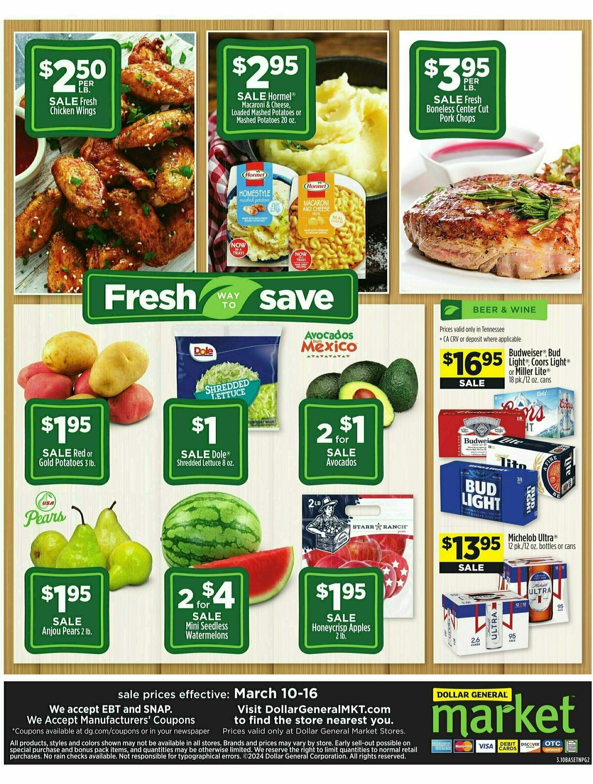 Dollar General Market Ad Weekly Ad from March 10