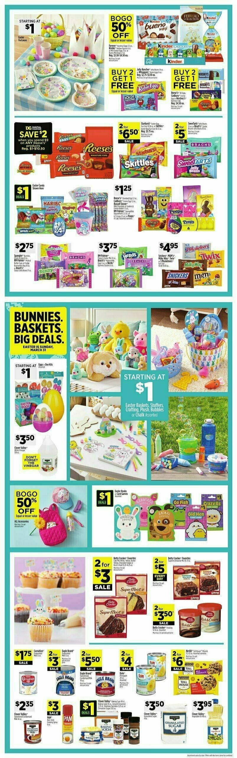 Dollar General Weekly Ad from March 17