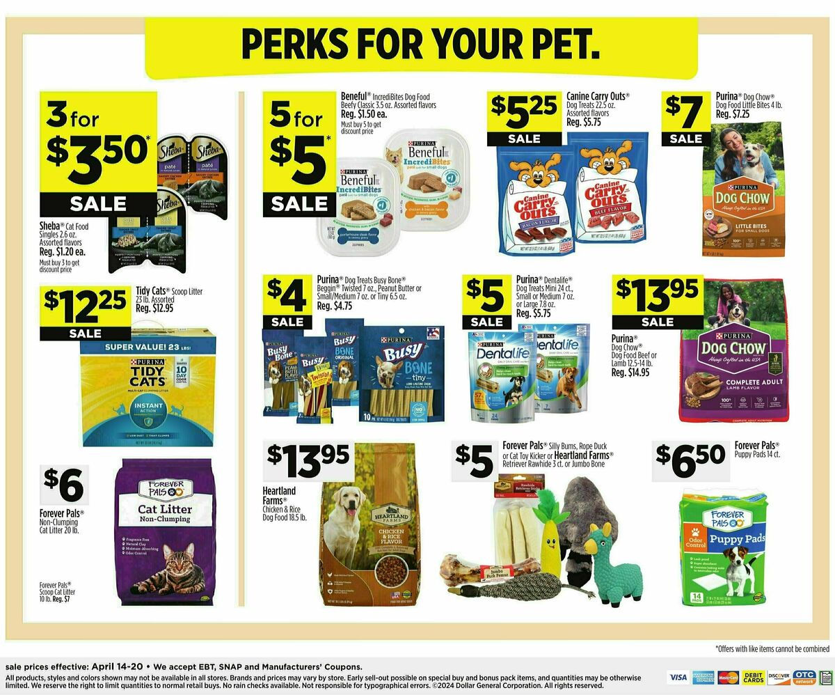 Dollar General Weekly Ad from April 14