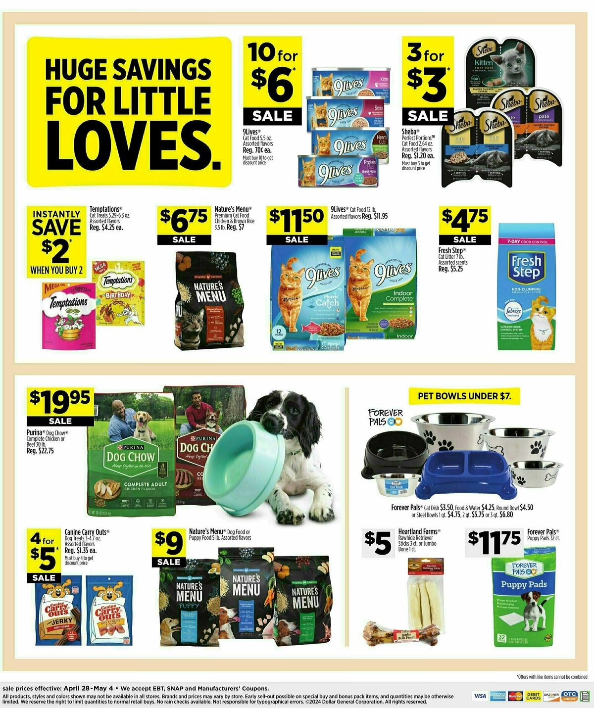 Dollar General Weekly Ad from April 28