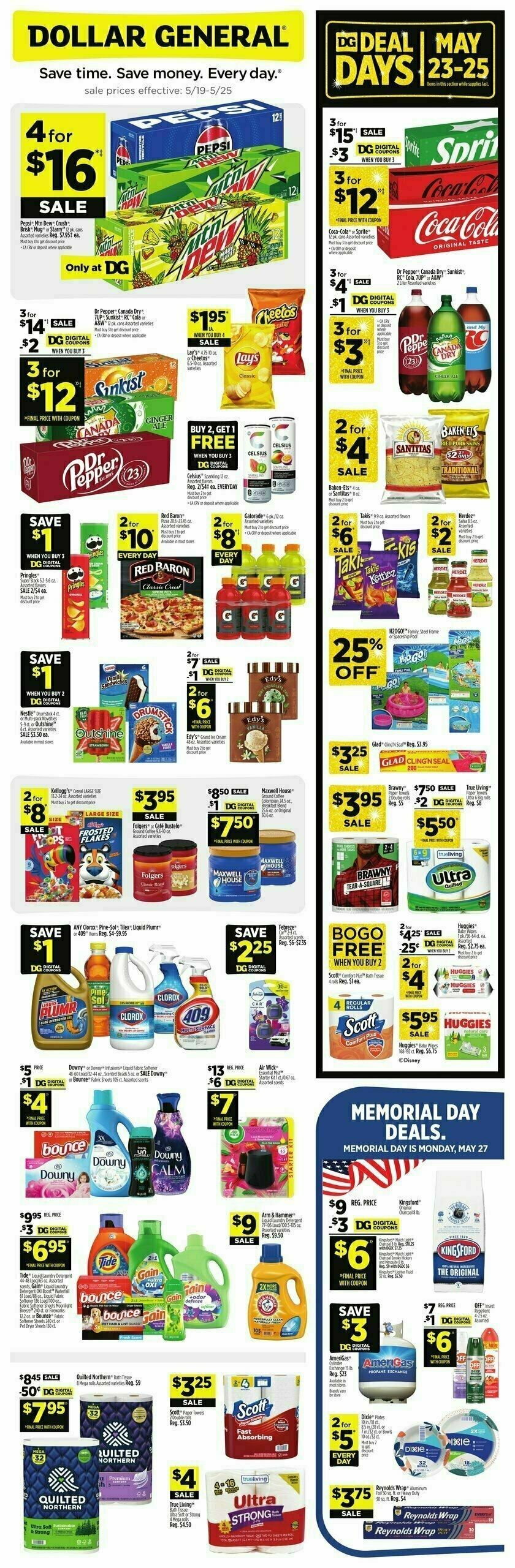 Dollar General Weekly Ad from May 19