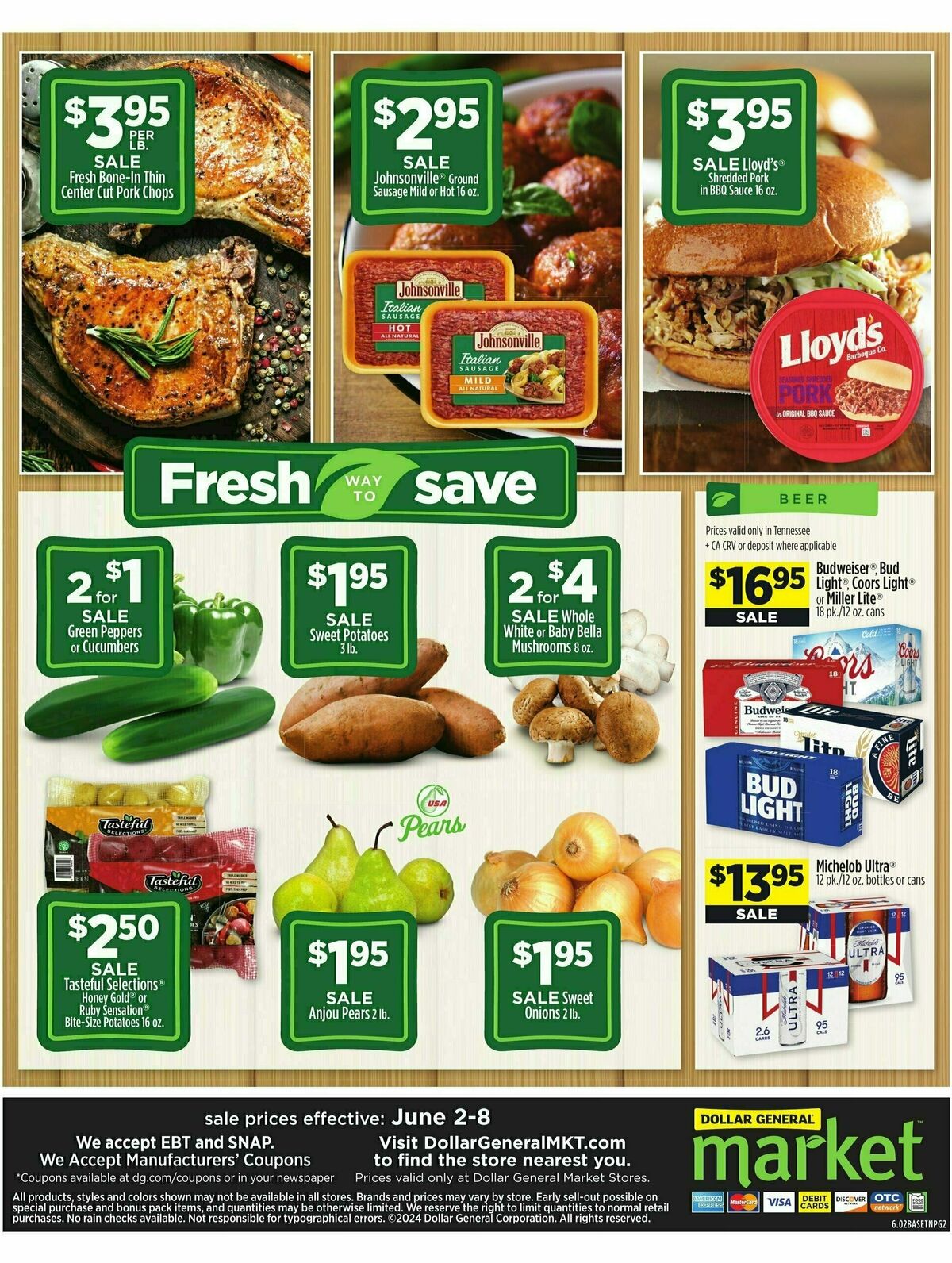 Dollar General Market Ad Weekly Ad from June 2