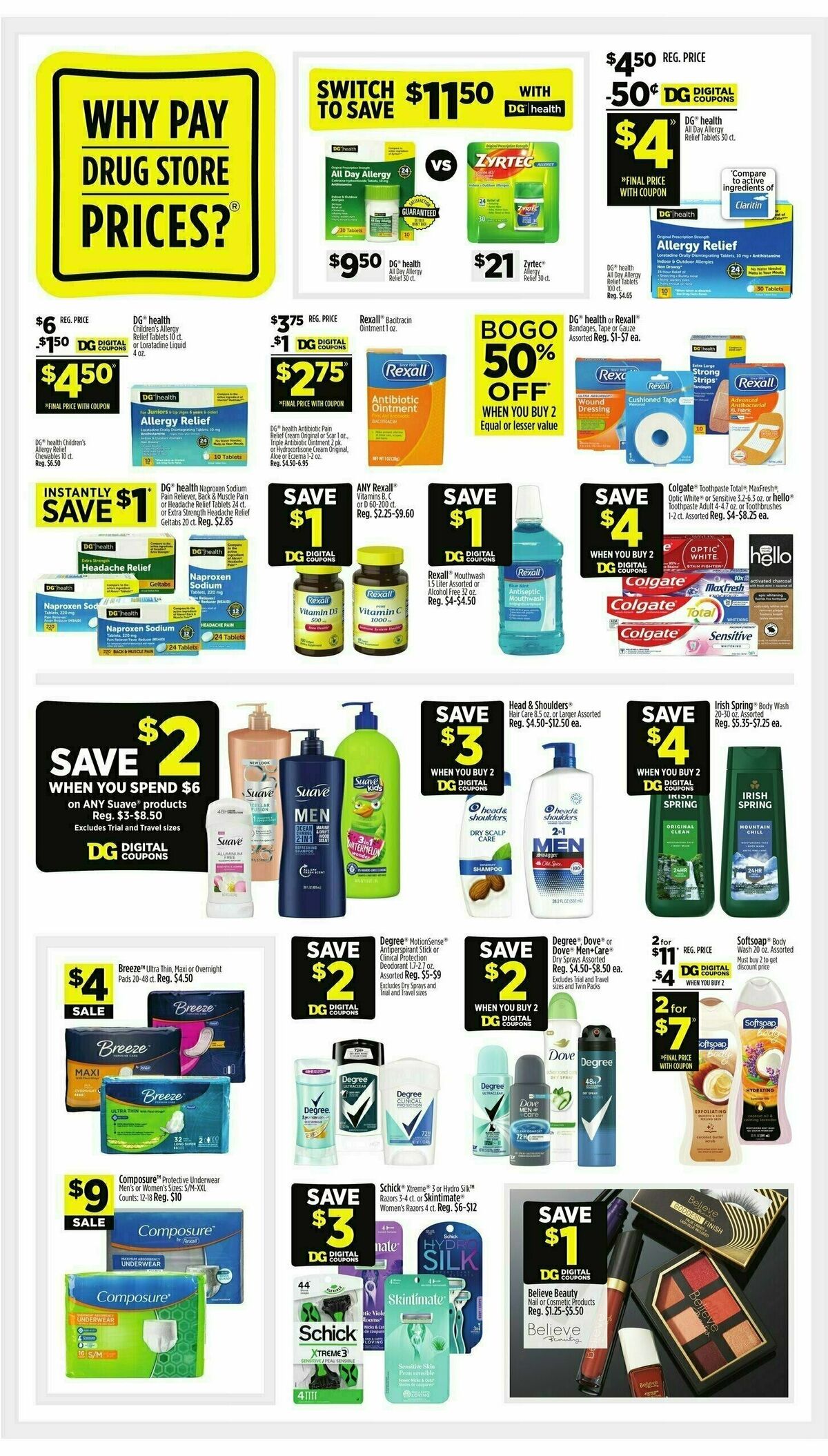 Dollar General Weekly Ad from July 7