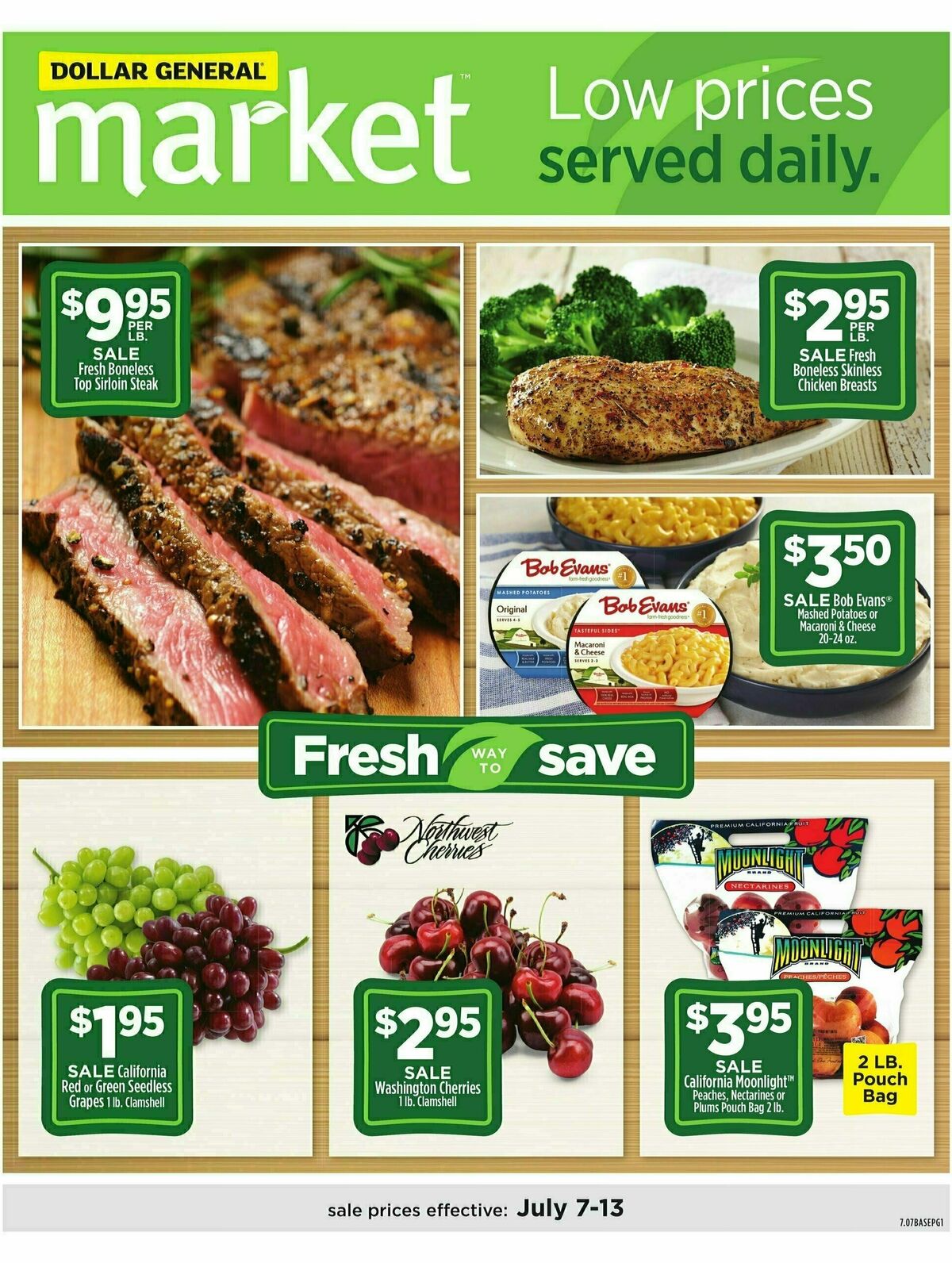 Dollar General Market Ad Weekly Ad from July 7