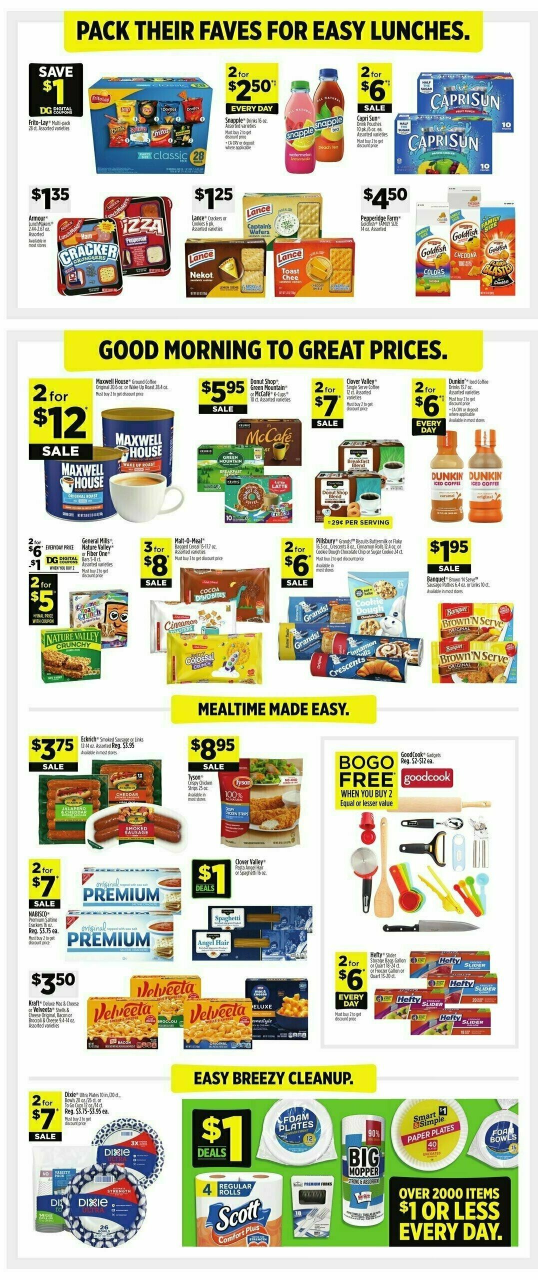 Dollar General Weekly Ad from July 14