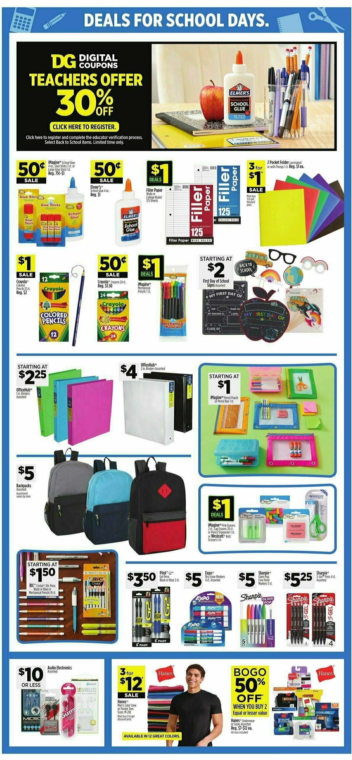 Dollar General Weekly Ad from July 14