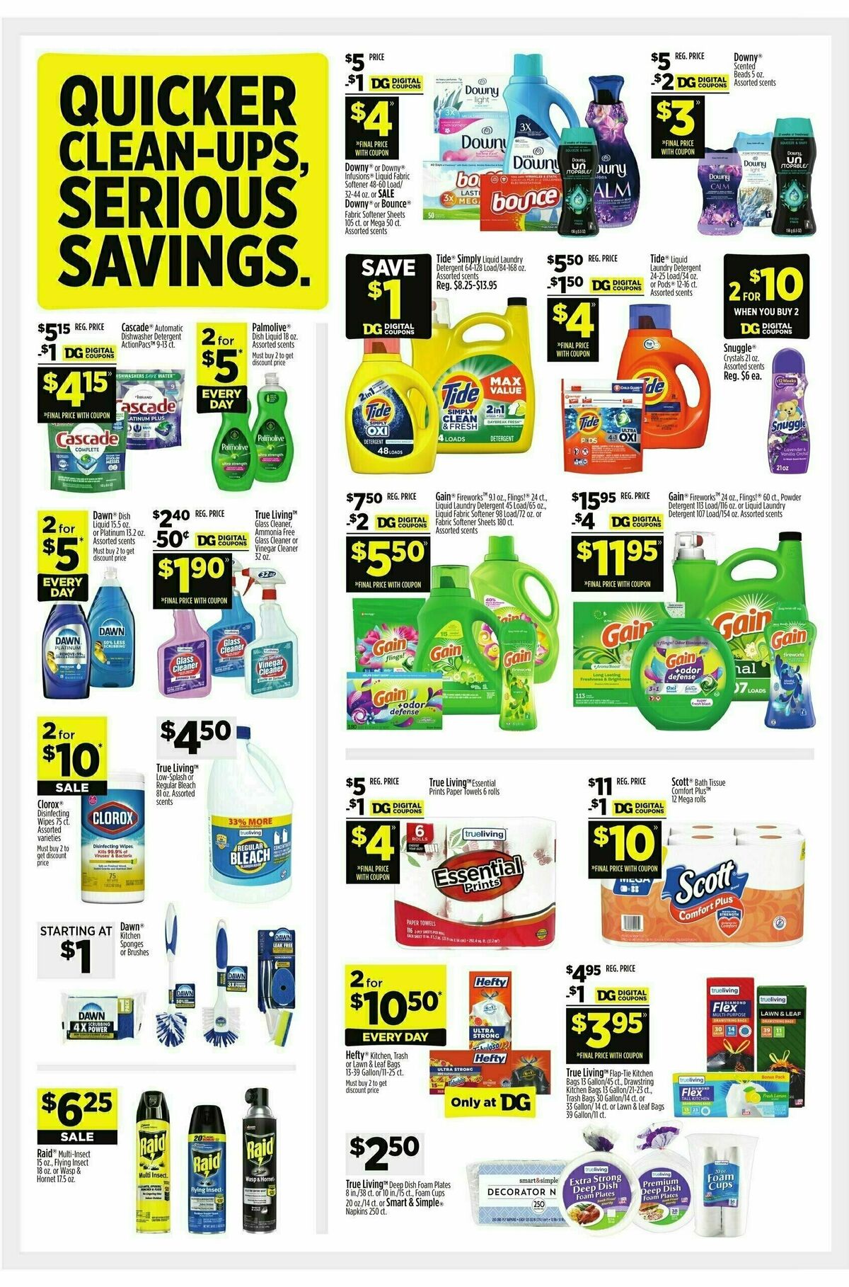 Dollar General Weekly Ad from July 21