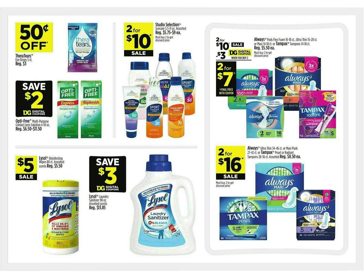 Dollar General Weekly Ad from July 21