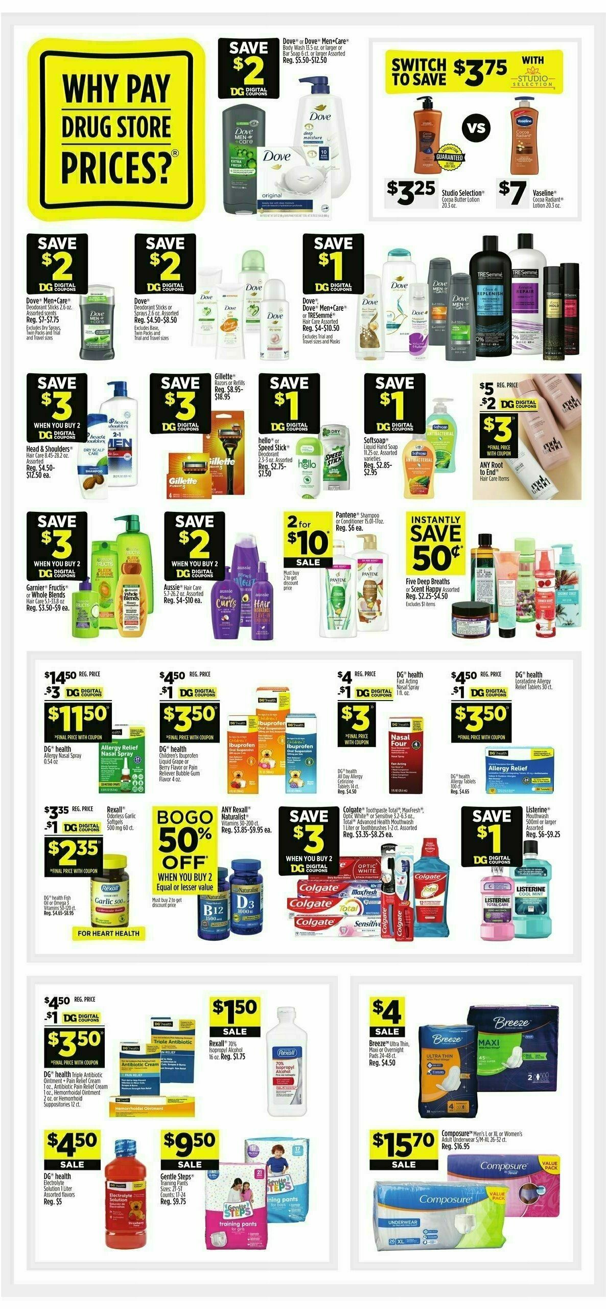 Dollar General Weekly Ad from July 21