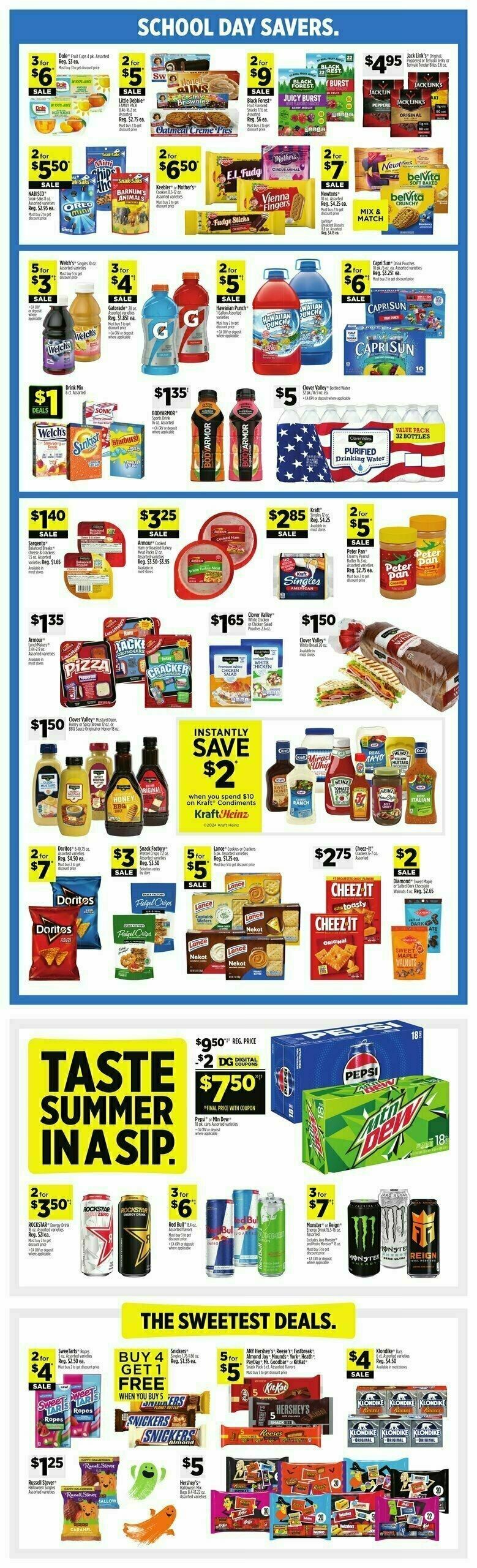 Dollar General Weekly Ad from July 28